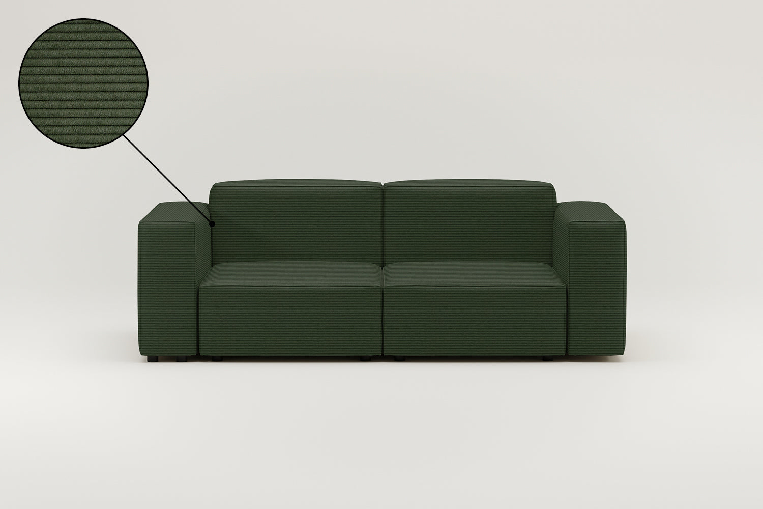Stoffbezug - Modulares Sofa Harvey 2-Sitzer