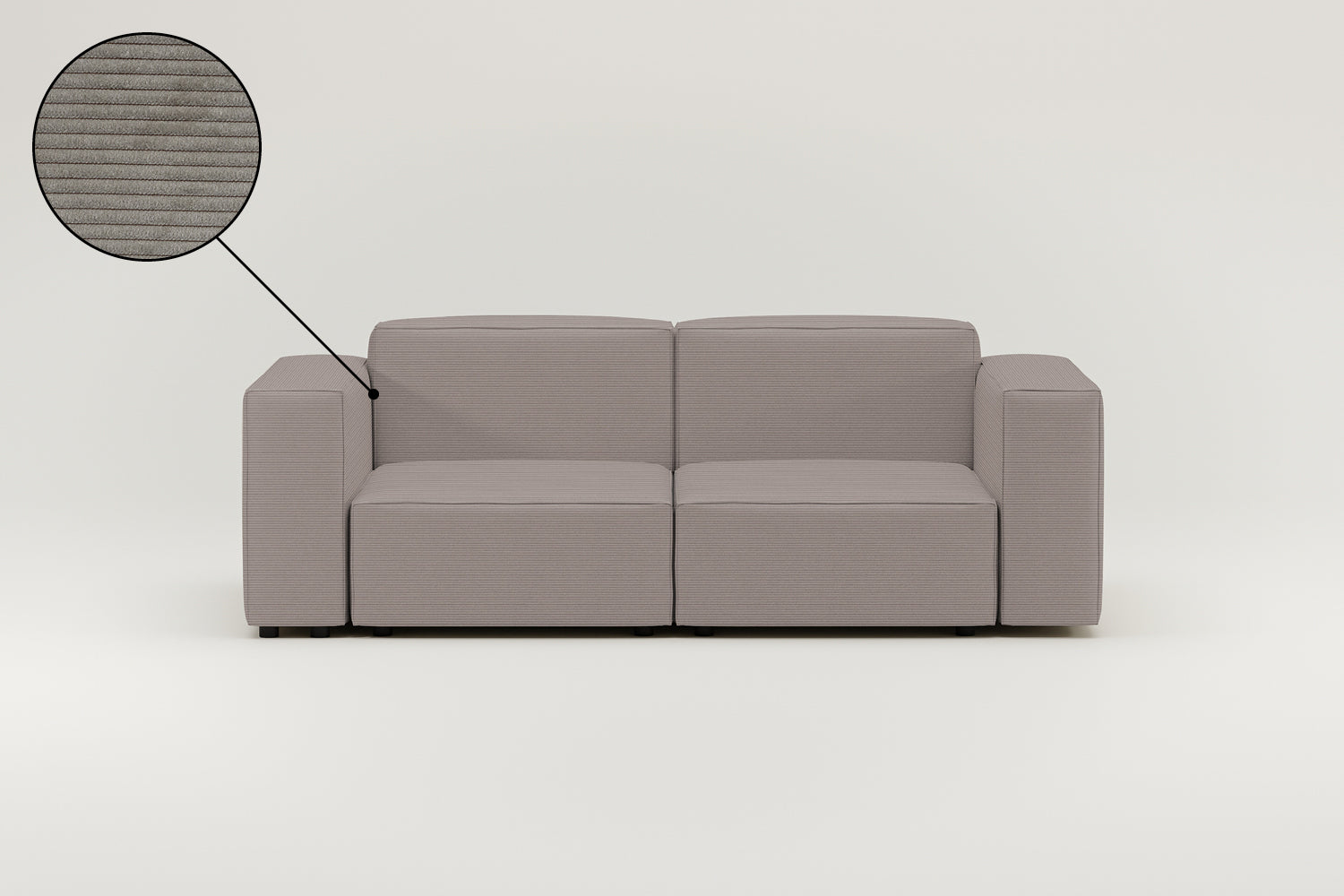 Stoffbezug - Modulares Sofa Harvey 2-Sitzer