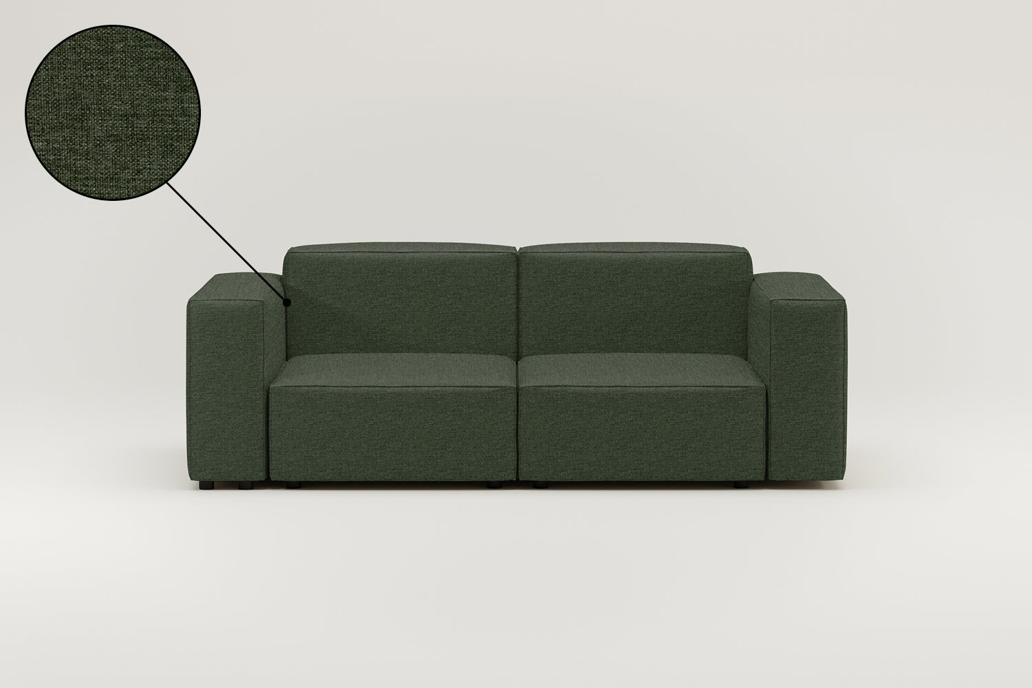 Stoffbezug - Modulares Sofa Harvey 2-Sitzer