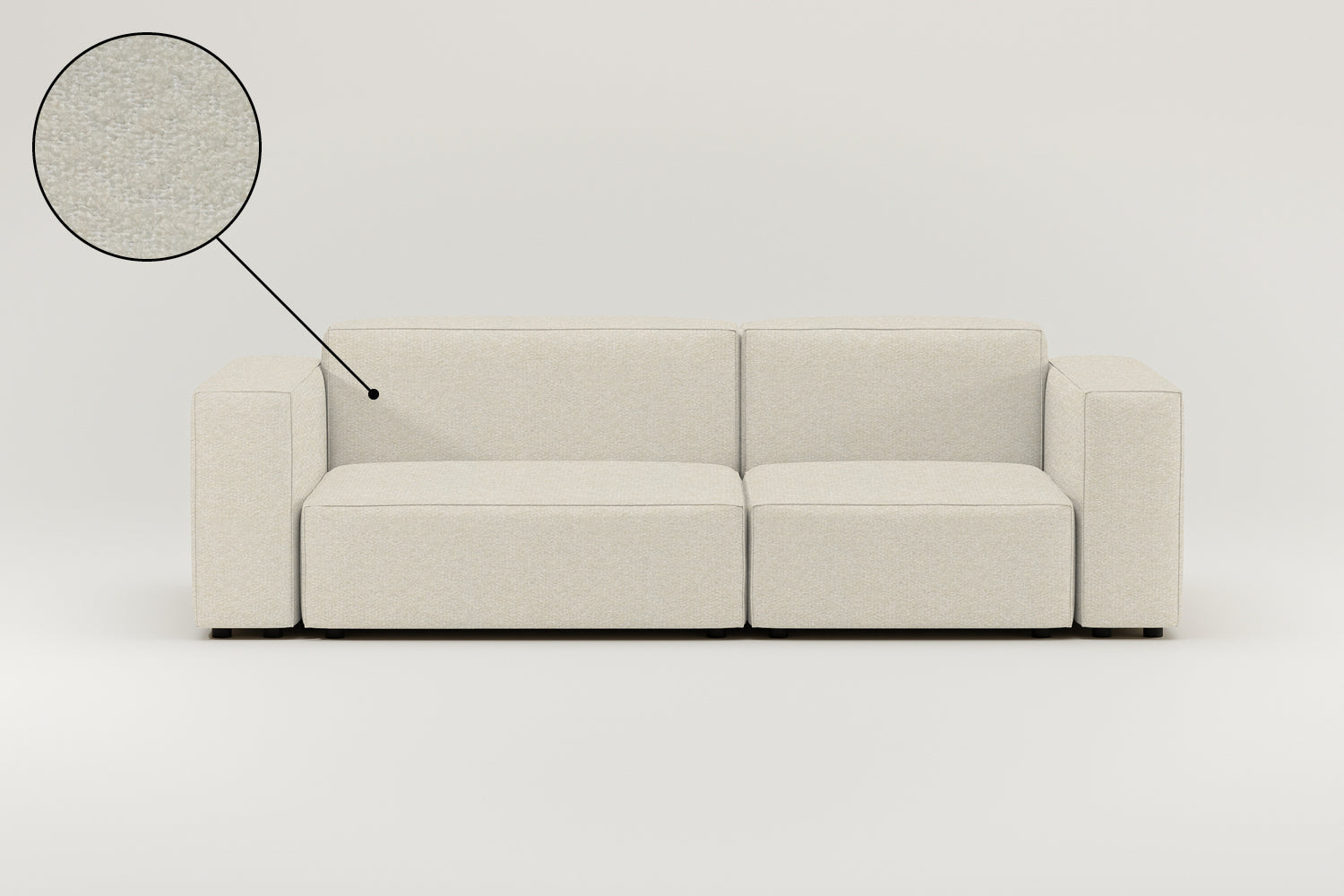 Stoffbezug - Modulares Sofa Harvey 3-Sitzer