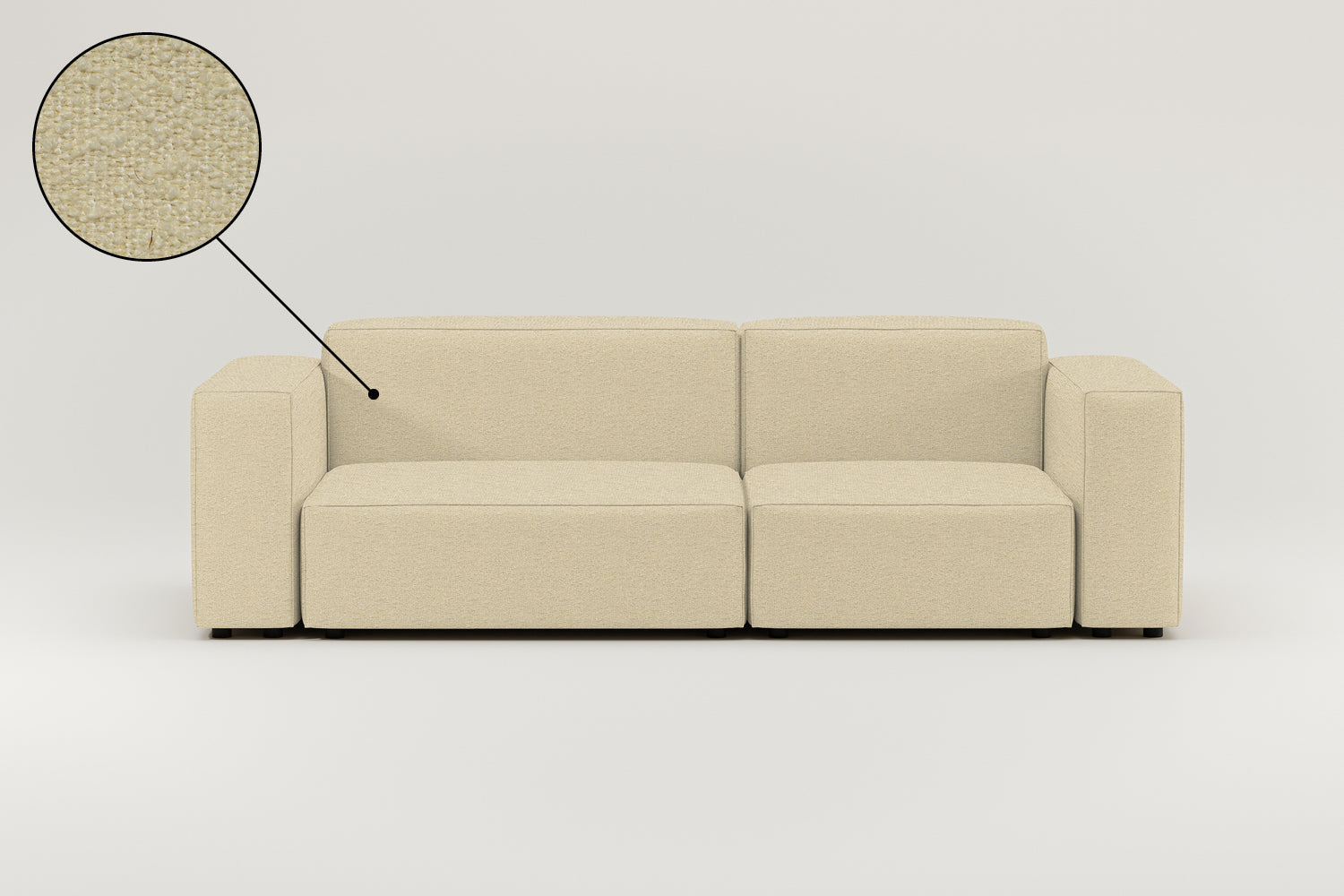 Stoffbezug - Modulares Sofa Harvey 3-Sitzer