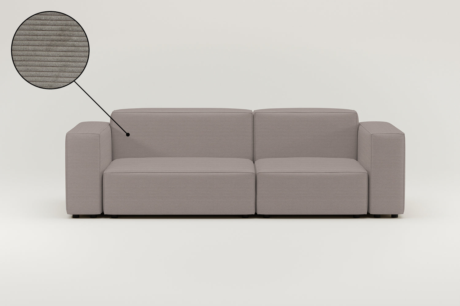 Stoffbezug - Modulares Sofa Harvey 3-Sitzer