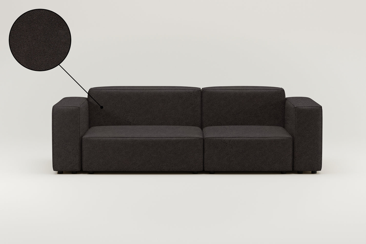 Stoffbezug - Modulares Sofa Harvey 3-Sitzer