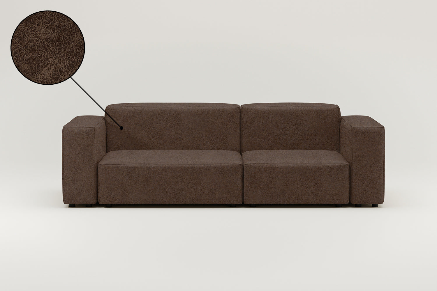 Stoffbezug - Modulares Sofa Harvey 3-Sitzer