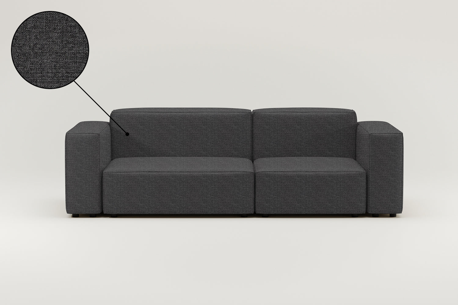 Stoffbezug - Modulares Sofa Harvey 3-Sitzer