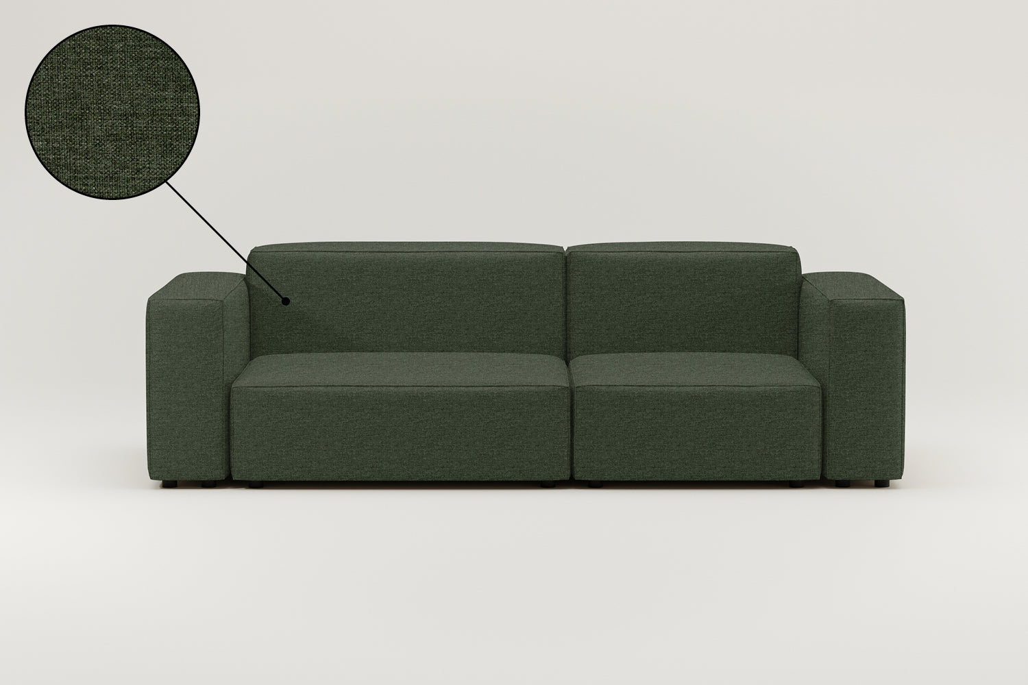Stoffbezug - Modulares Sofa Harvey 3-Sitzer