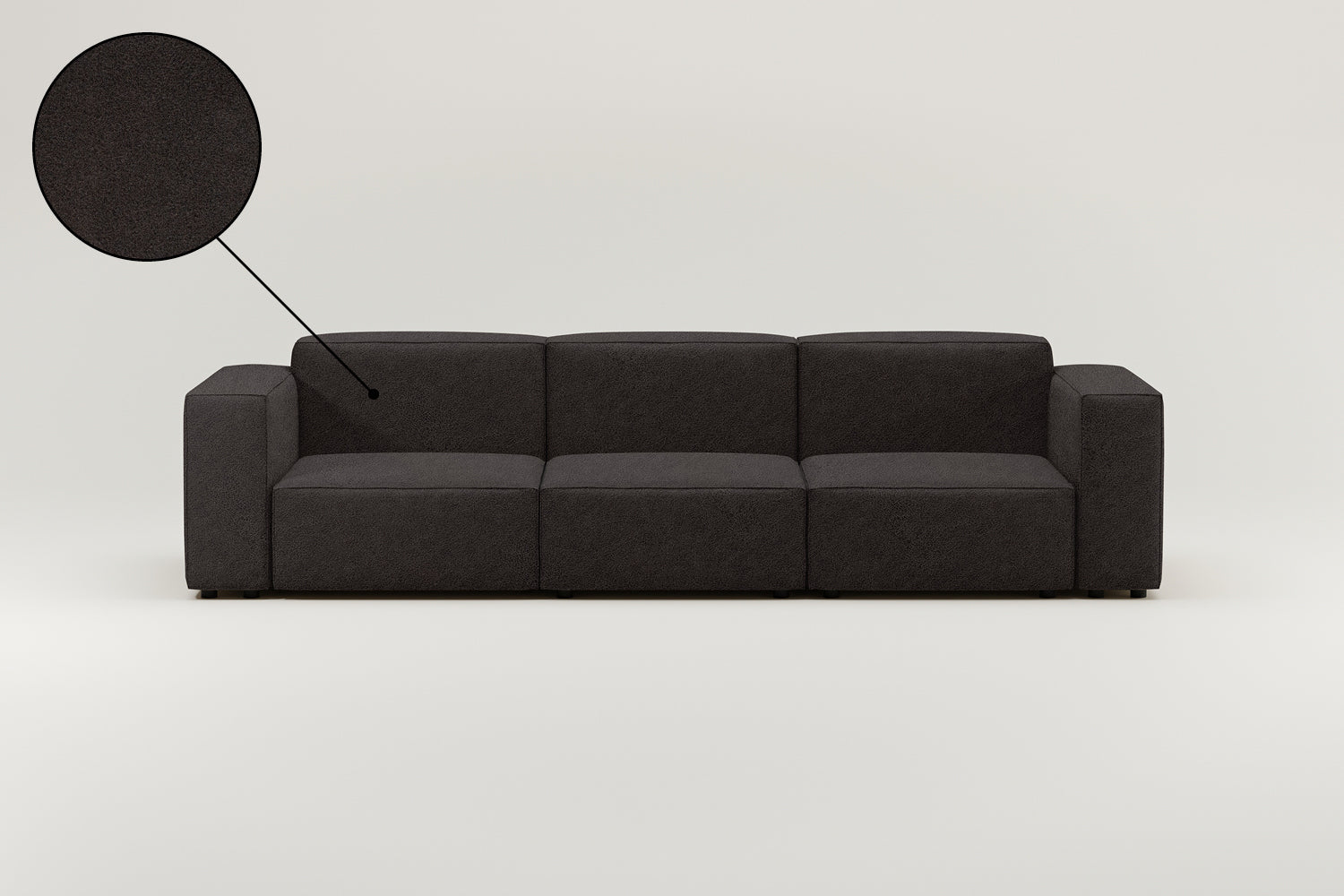 Stoffbezug - Modulares Sofa Harvey 4-Sitzer