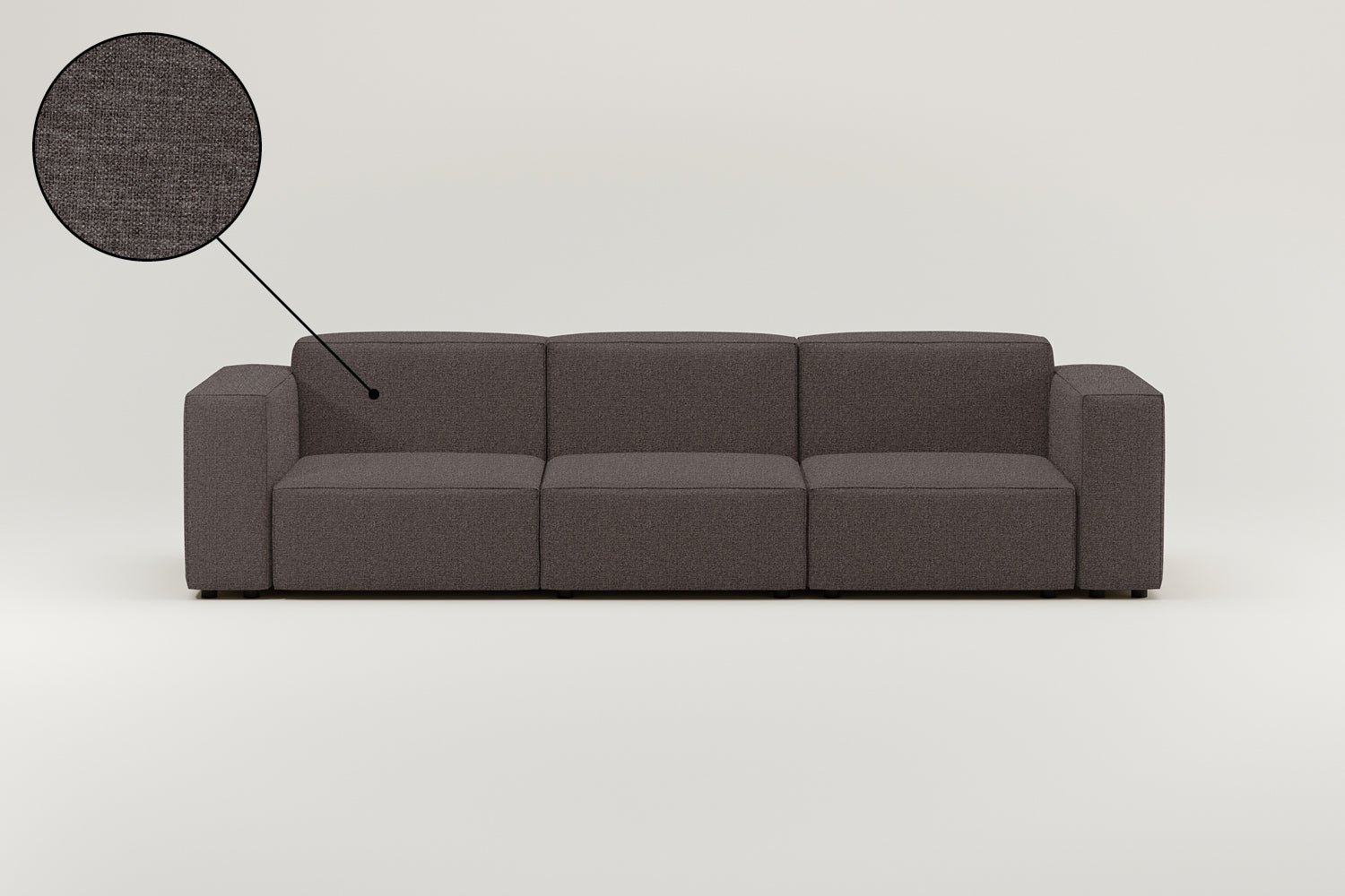 Stoffbezug - Modulares Sofa Harvey 4-Sitzer
