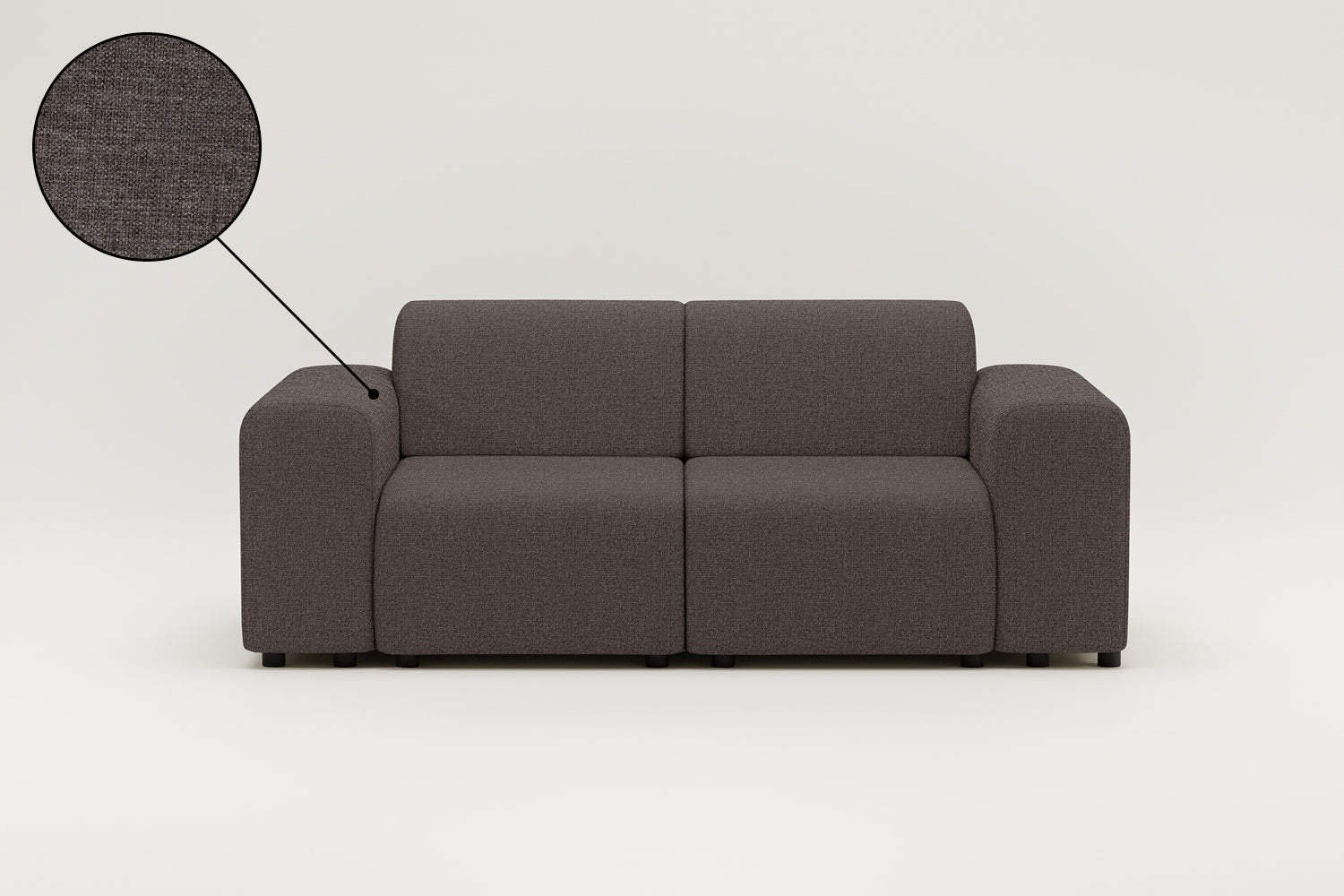 Modular sofa Nina 2-seater with sleeping function