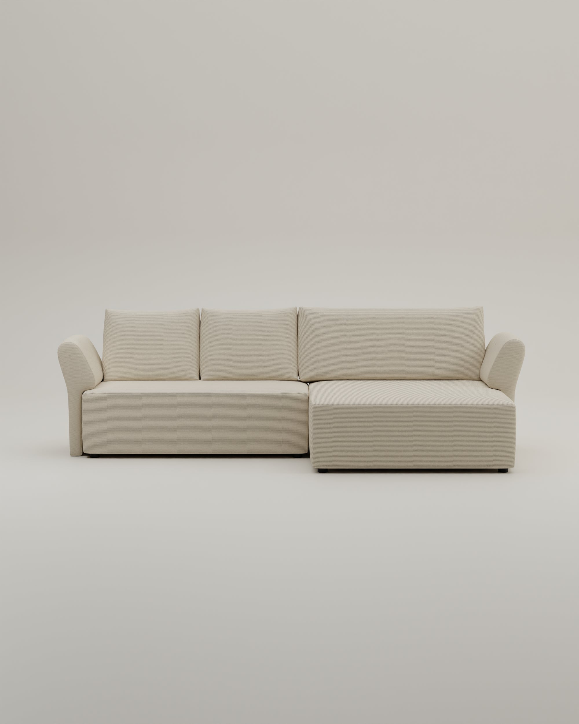 Modulares Sofa Amy 4-Sitzer mit Schlaffunktion