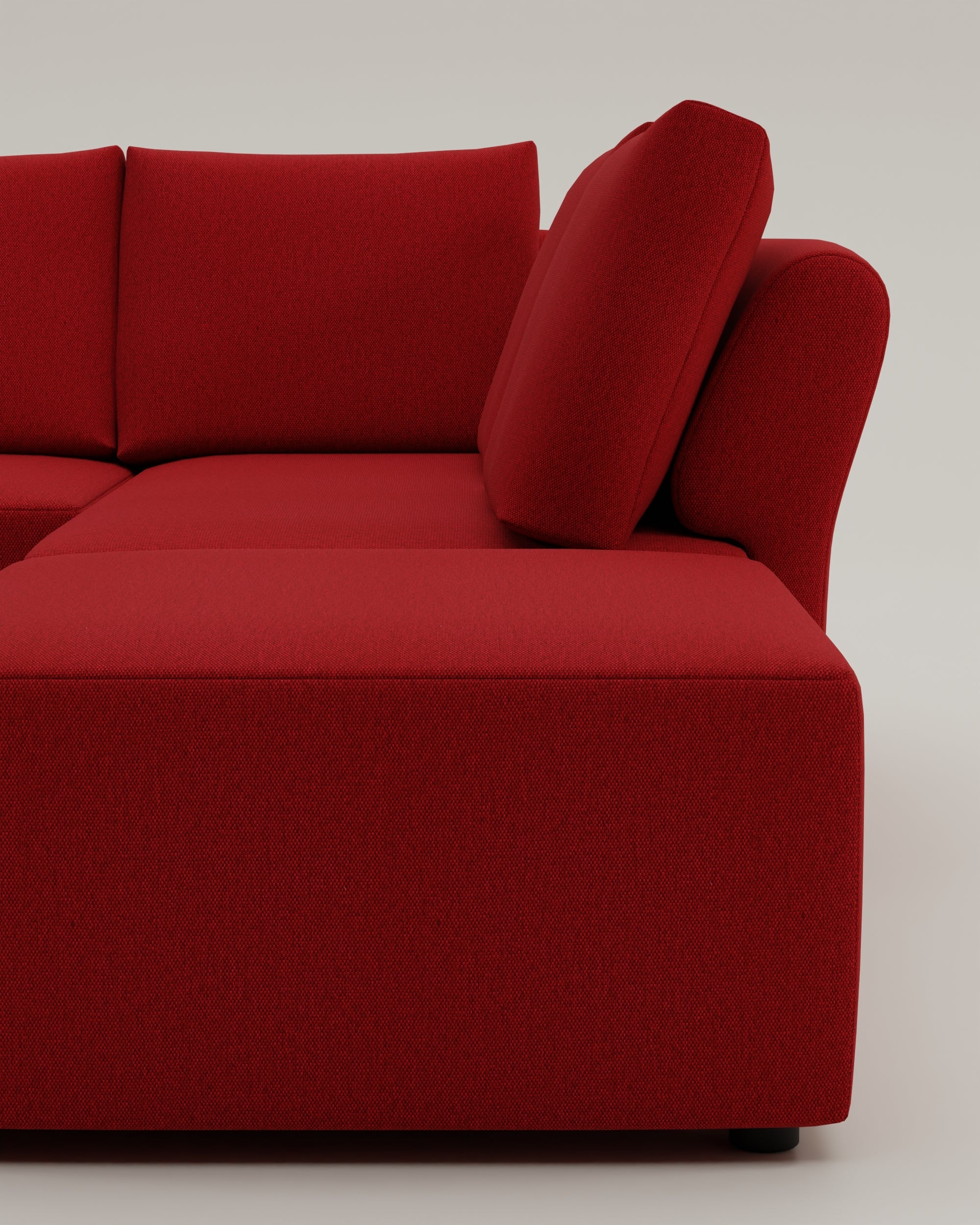 Modulares Ecksofa Amy mit Schlaffunktion