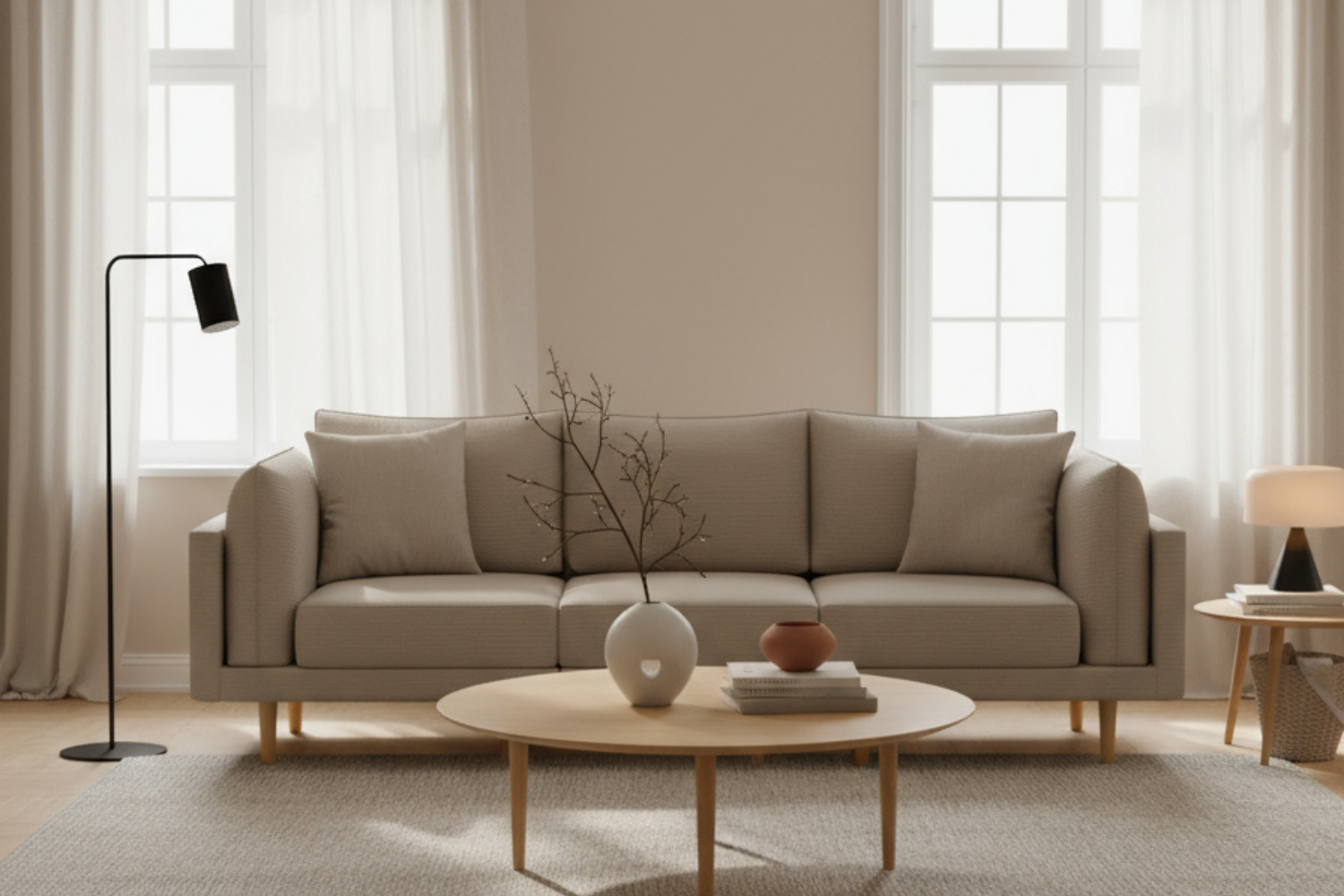 Modular sofa Donna 3-seater with sleeping function