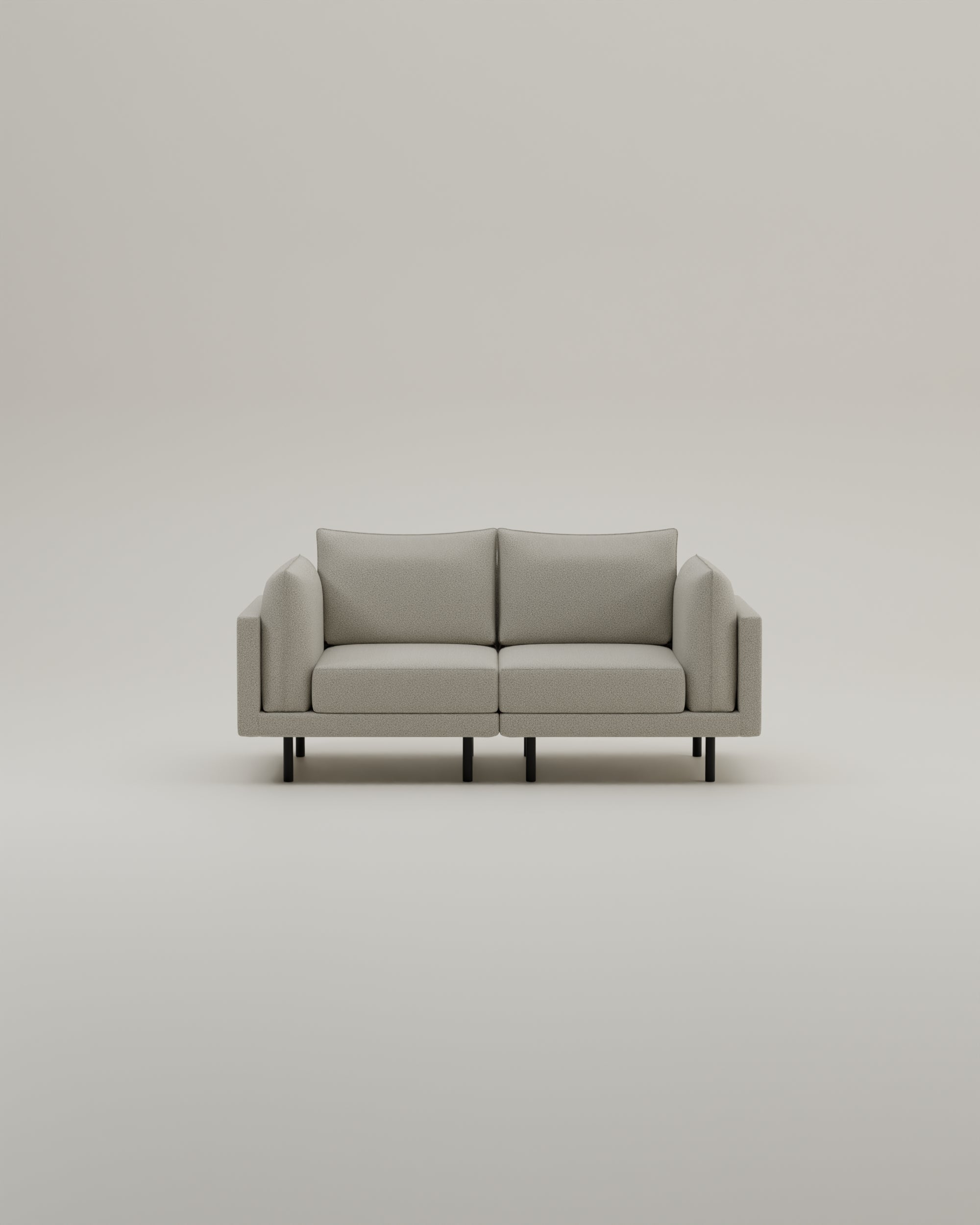 Stoffbezug - Modulares Sofa Donna 2-Sitzer