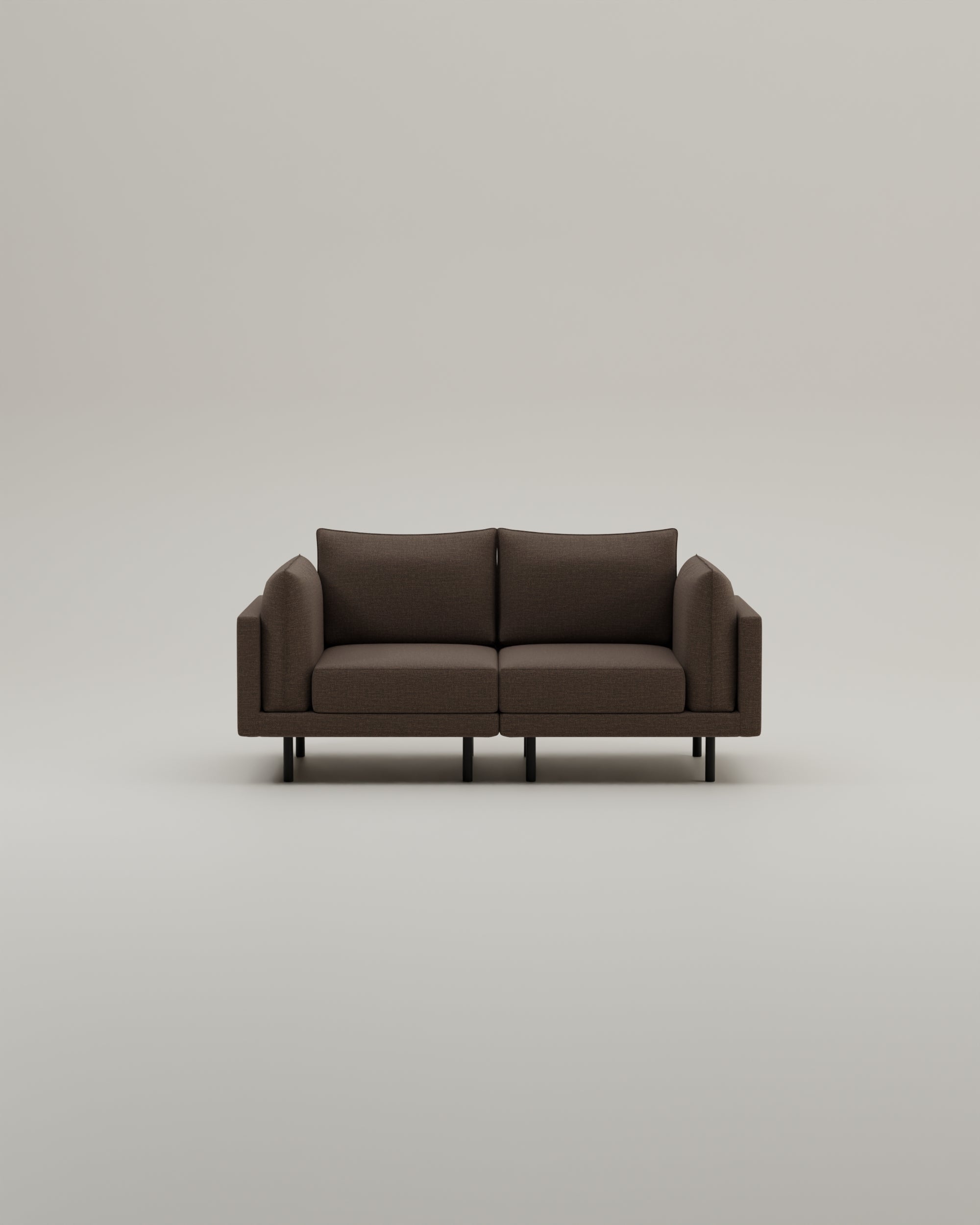Stoffbezug - Modulares Sofa Donna 2-Sitzer