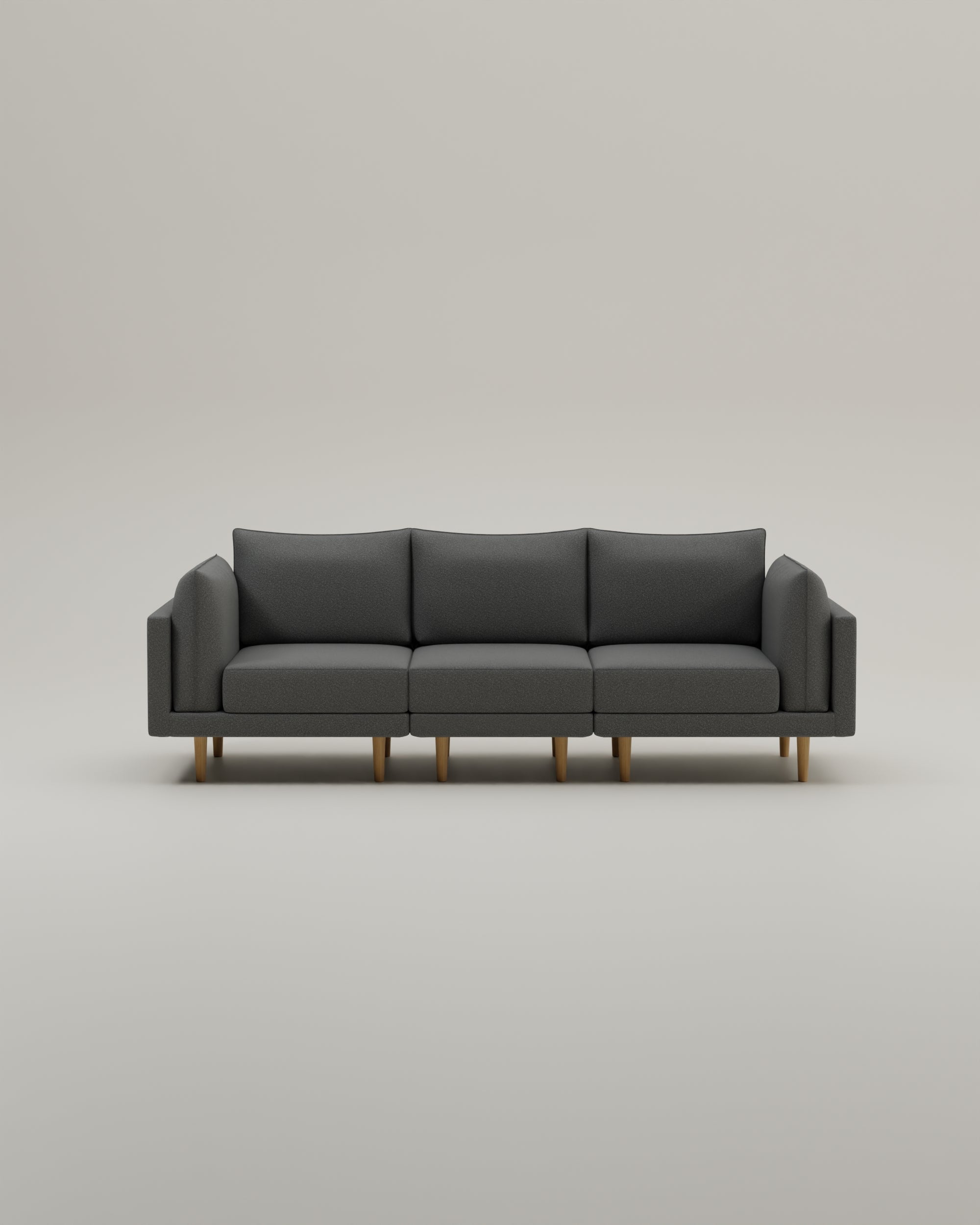 Stoffbezug - Modulares Sofa Donna 3-Sitzer