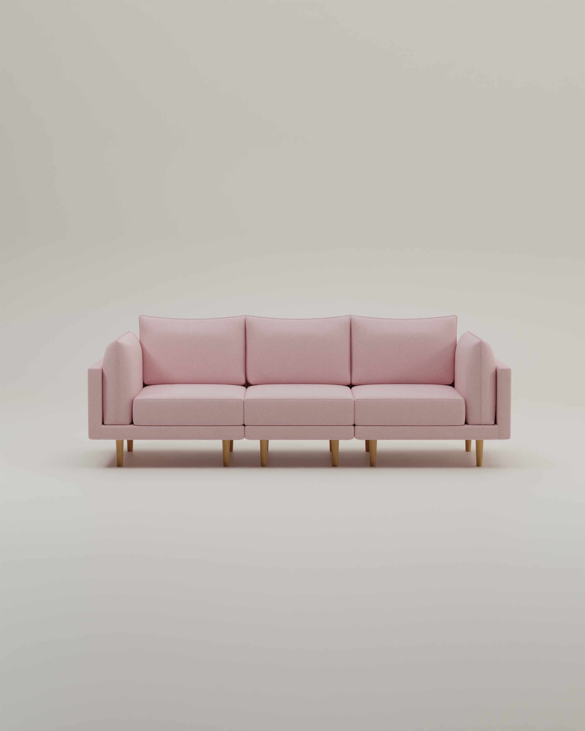 Stoffbezug - Modulares Sofa Donna 3-Sitzer