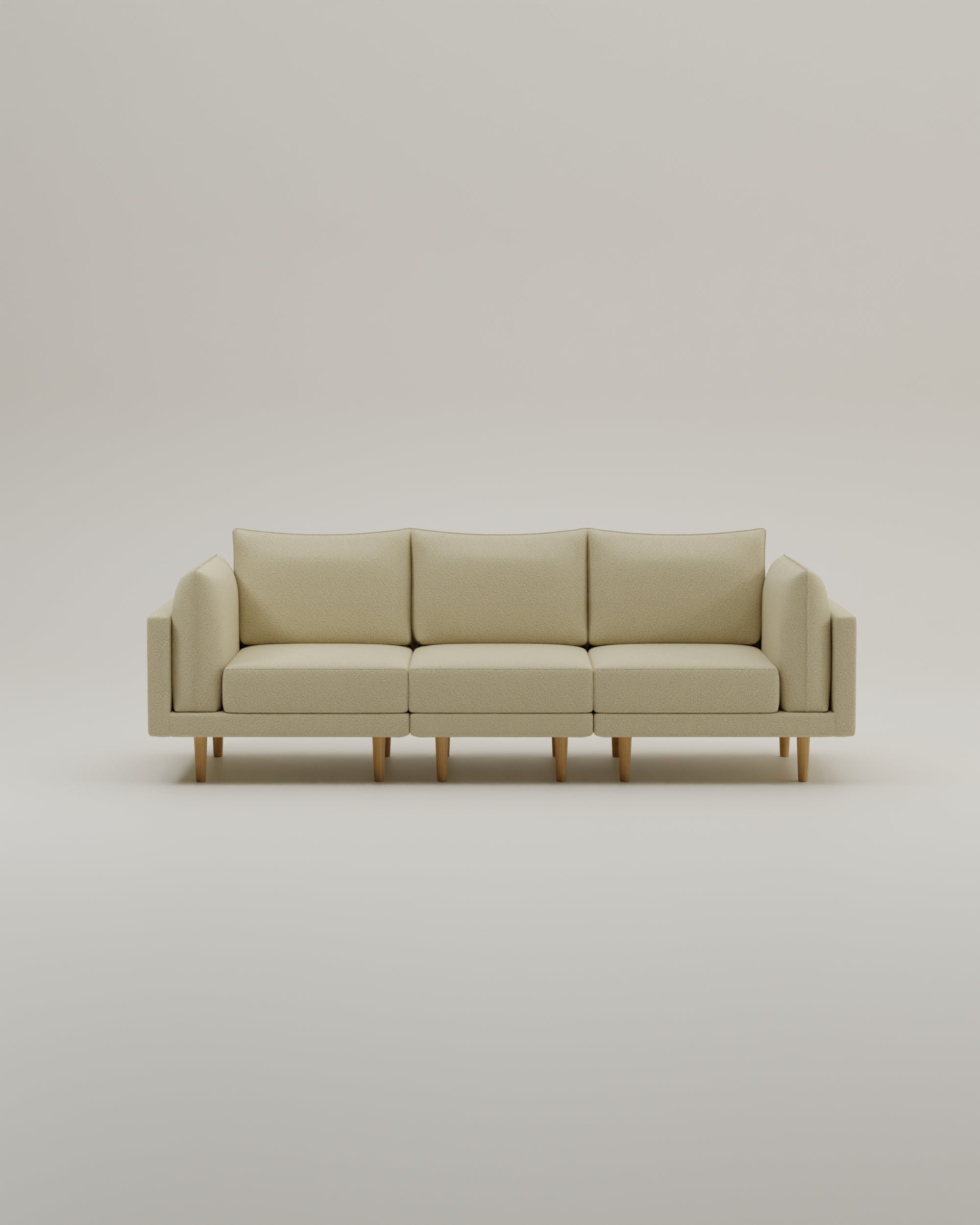 Stoffbezug - Modulares Sofa Donna 3-Sitzer