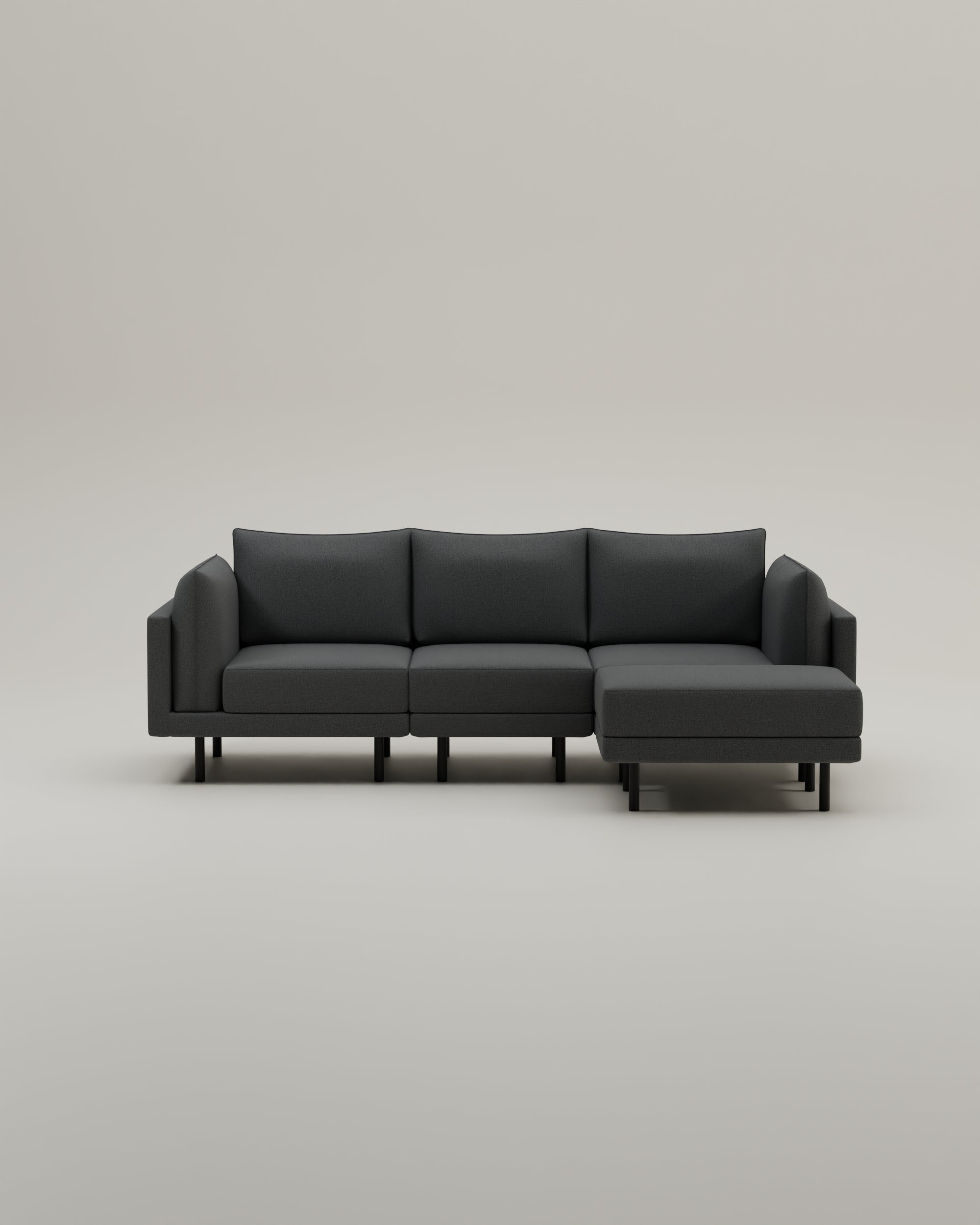 Stoffbezug - Modulares Sofa Donna 4-Sitzer