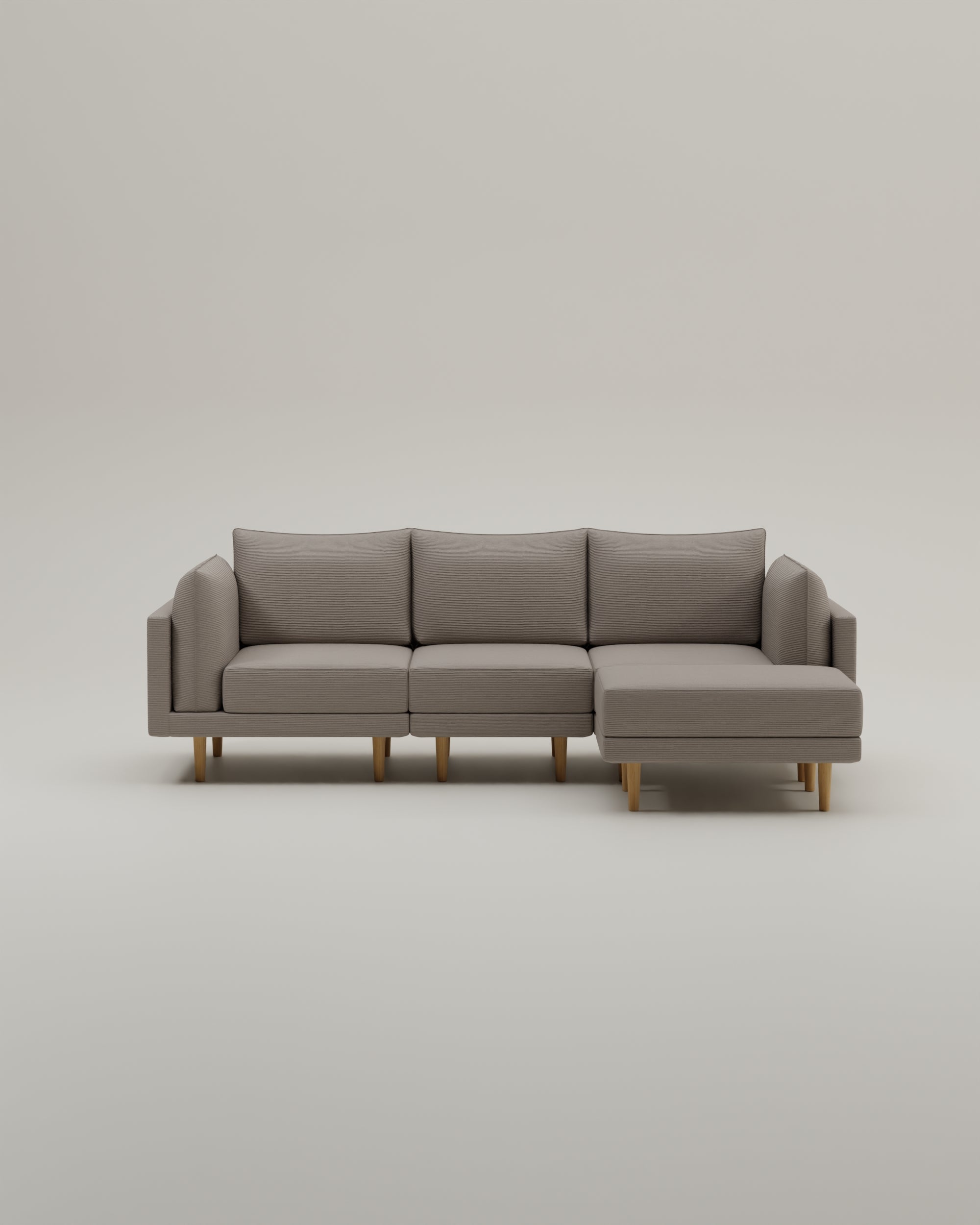 Stoffbezug - Modulares Sofa Donna 4-Sitzer
