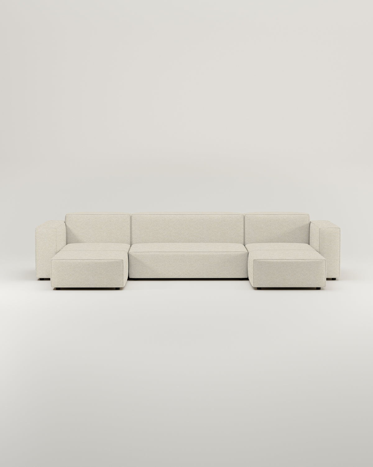 Stoffbezug - Modulares Sofa Harvey U-Form / Wohnlandschaft