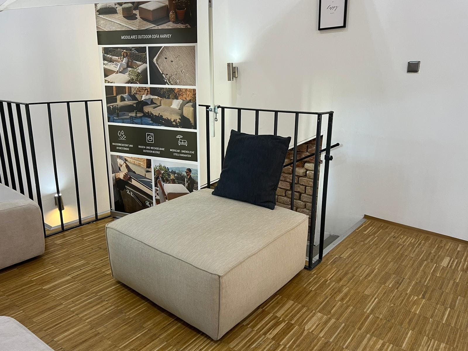 Outlet - Outdoor Modulares Sofa Harvey - Showroom Wien