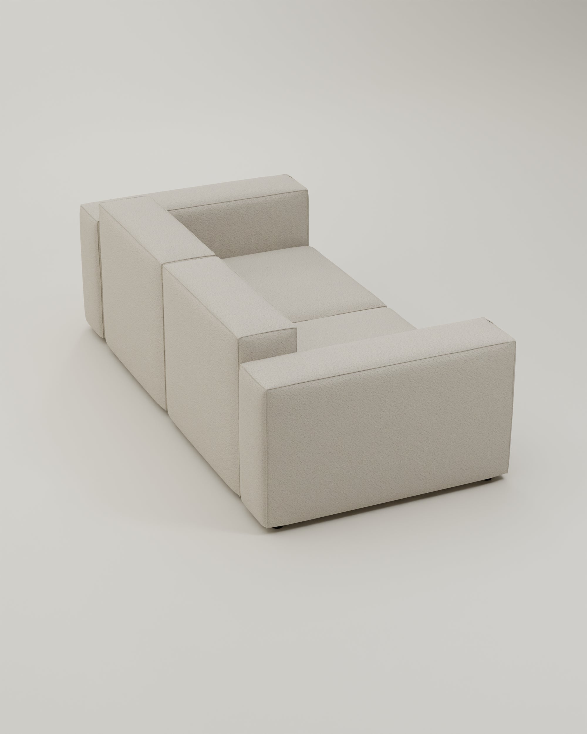 Stoffbezug - Modulares Sofa Harvey 2-Sitzer