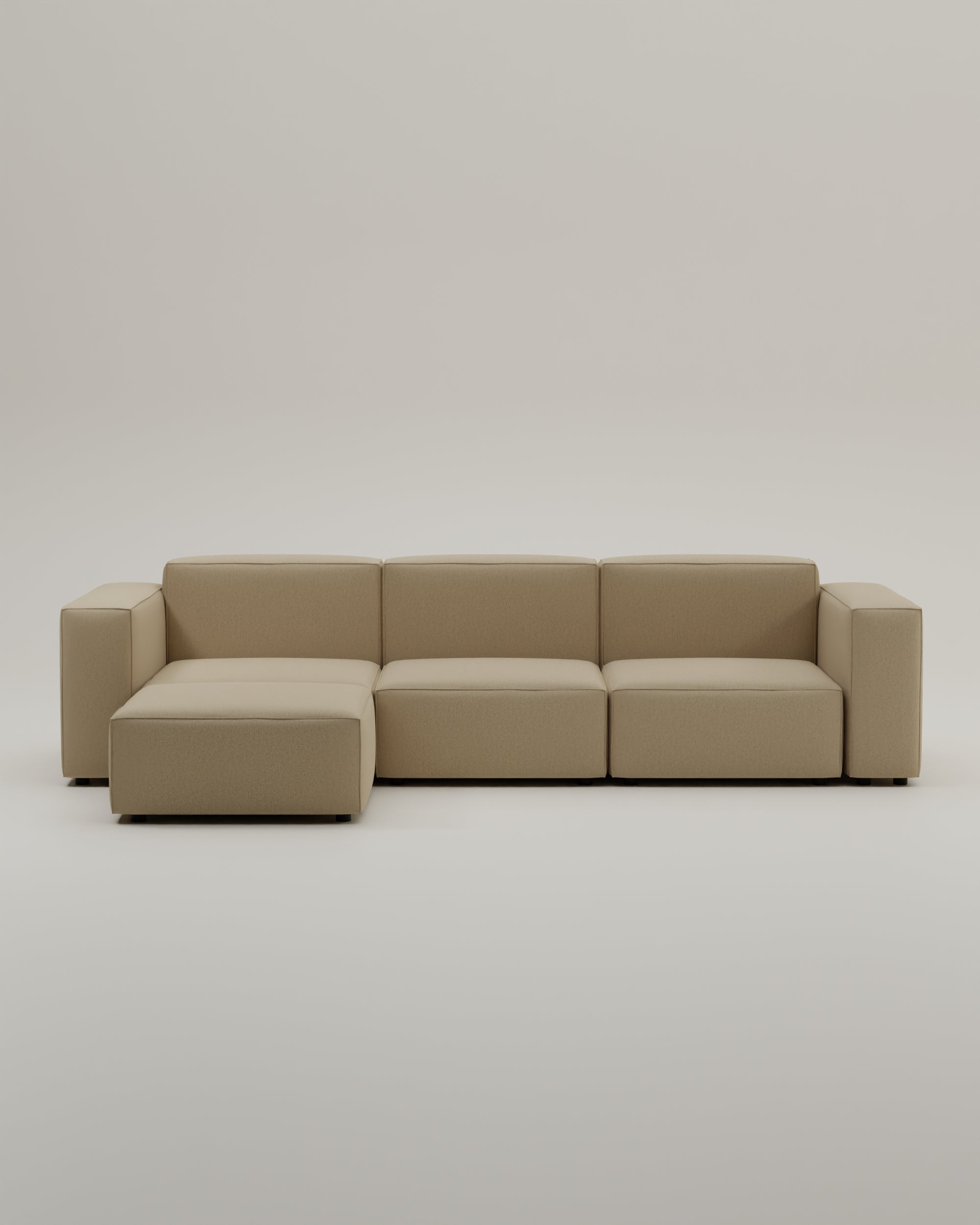 Fabric cover - Modular sofa Harvey L 4-seater with sleeping function