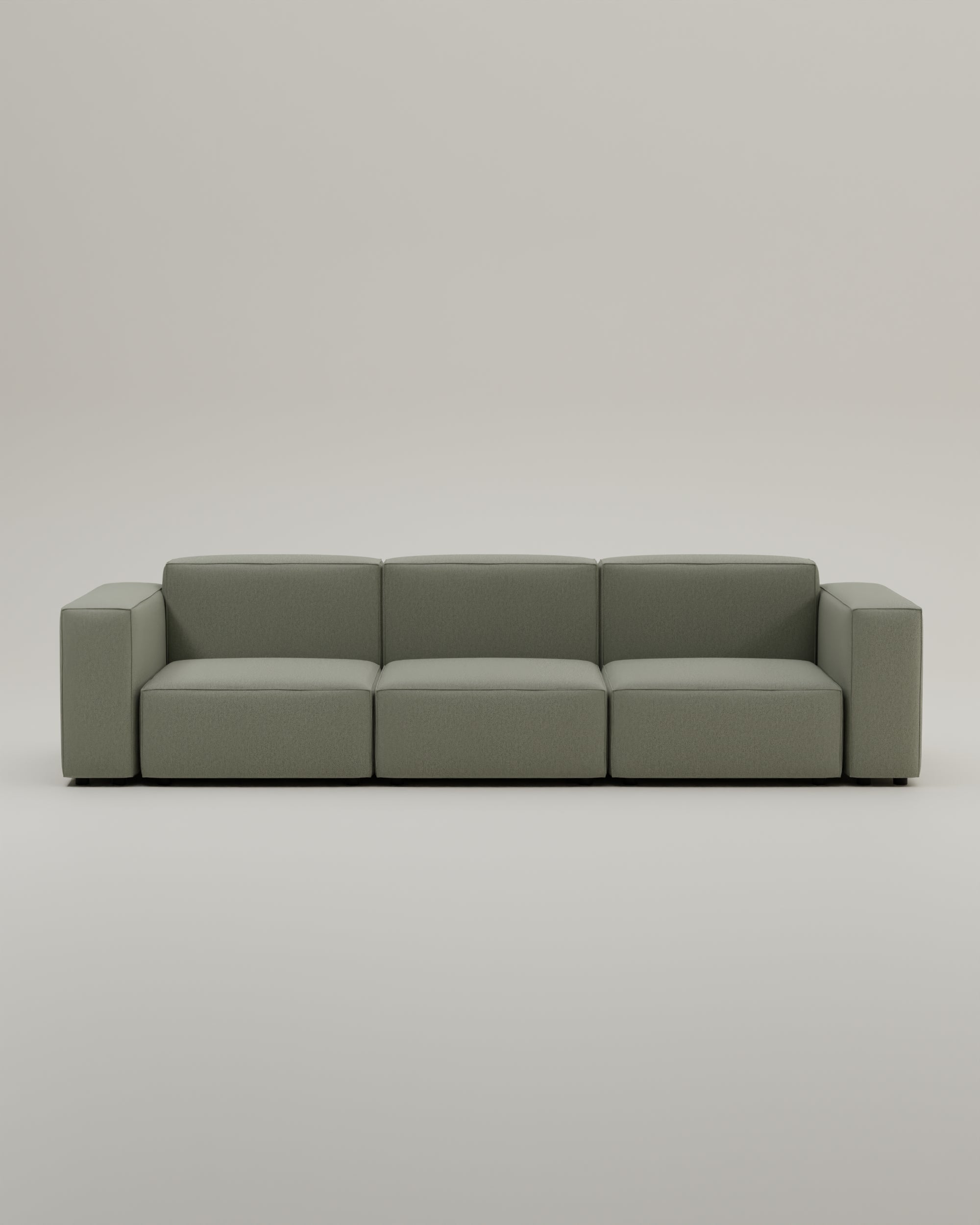 Fabric upholstery - Harvey modular 4-seater sofa