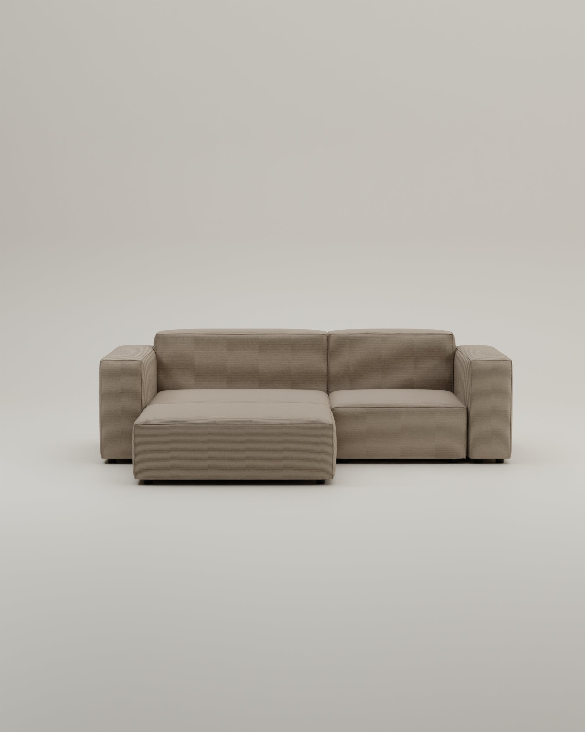 Fabric upholstery - Harvey modular 3-seater corner sofa