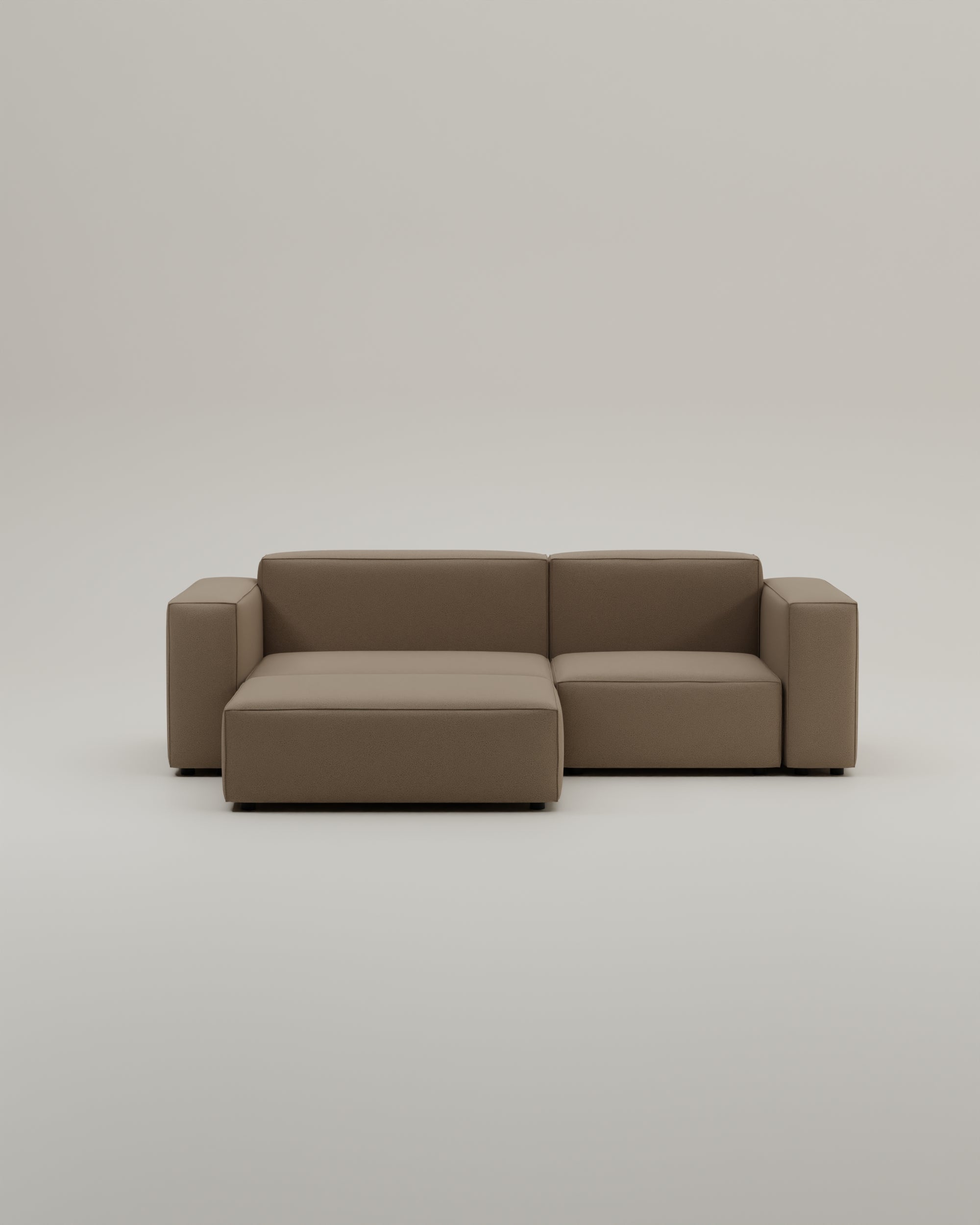 Fabric upholstery - Harvey modular 3-seater corner sofa