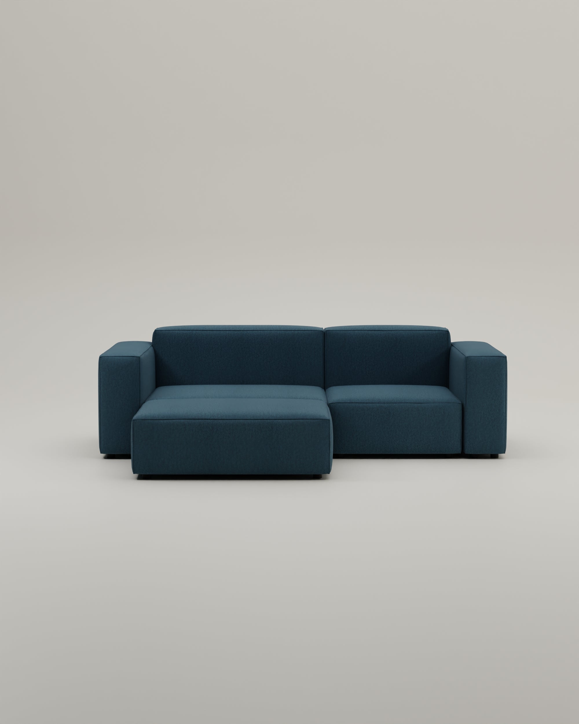 Fabric upholstery - Harvey modular 3-seater corner sofa