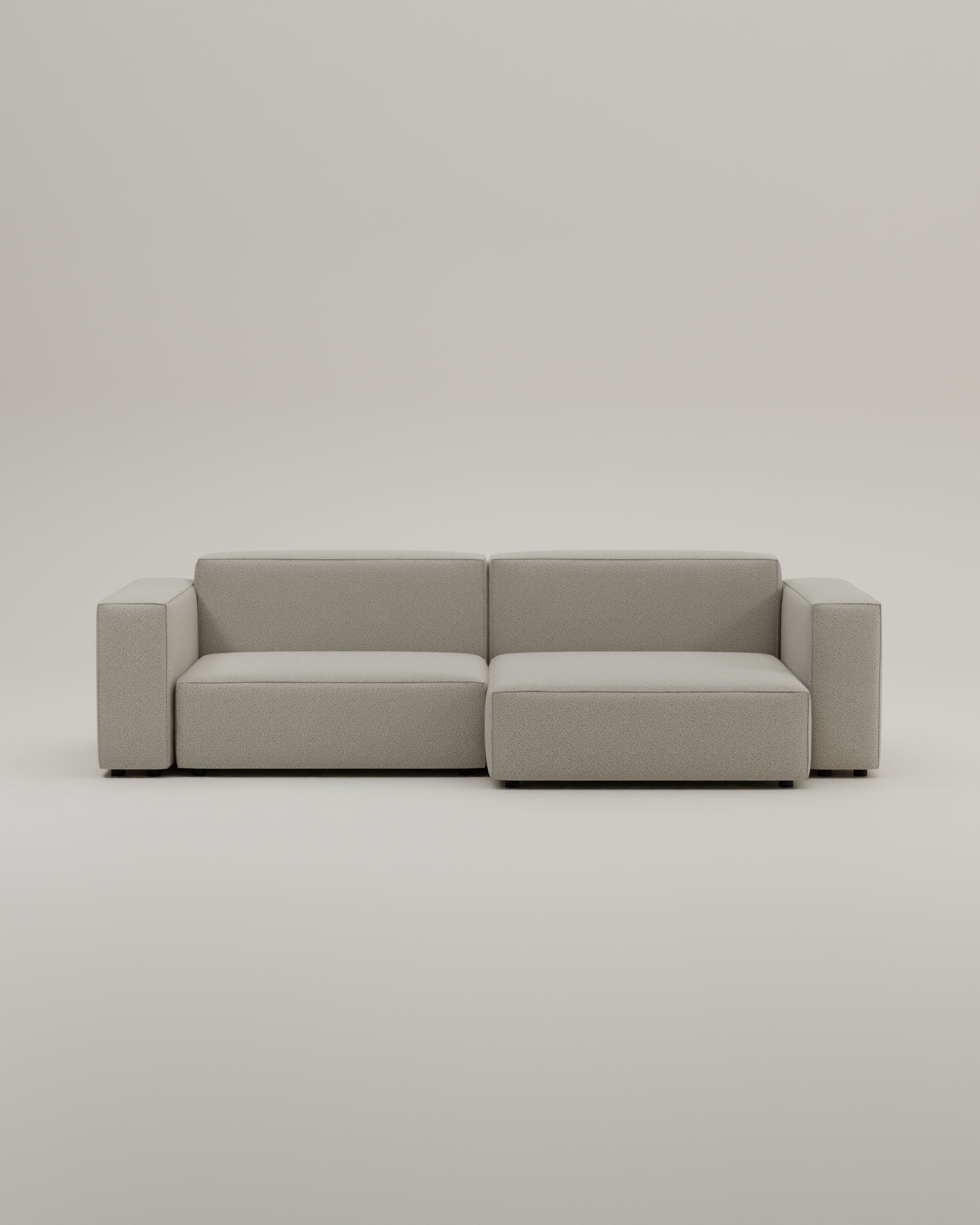 Fabric upholstery - Harvey modular corner sofa, 4-seater