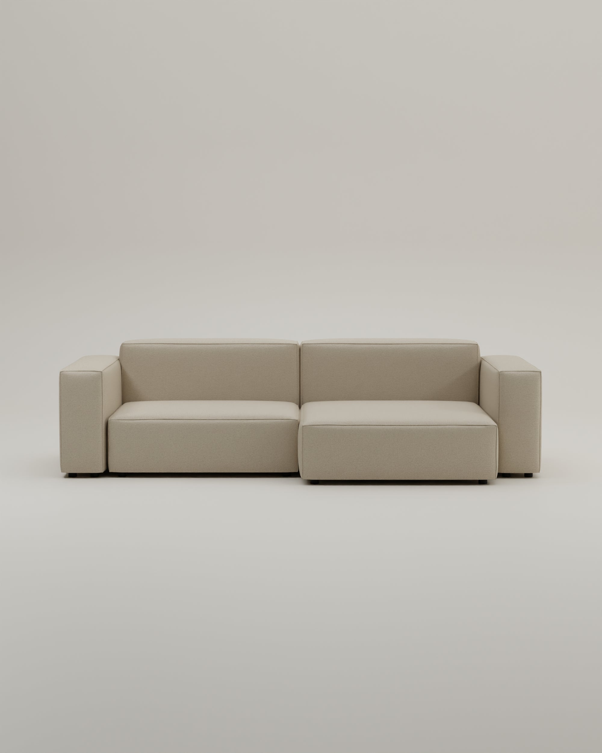 Fabric upholstery - Harvey modular corner sofa, 4-seater
