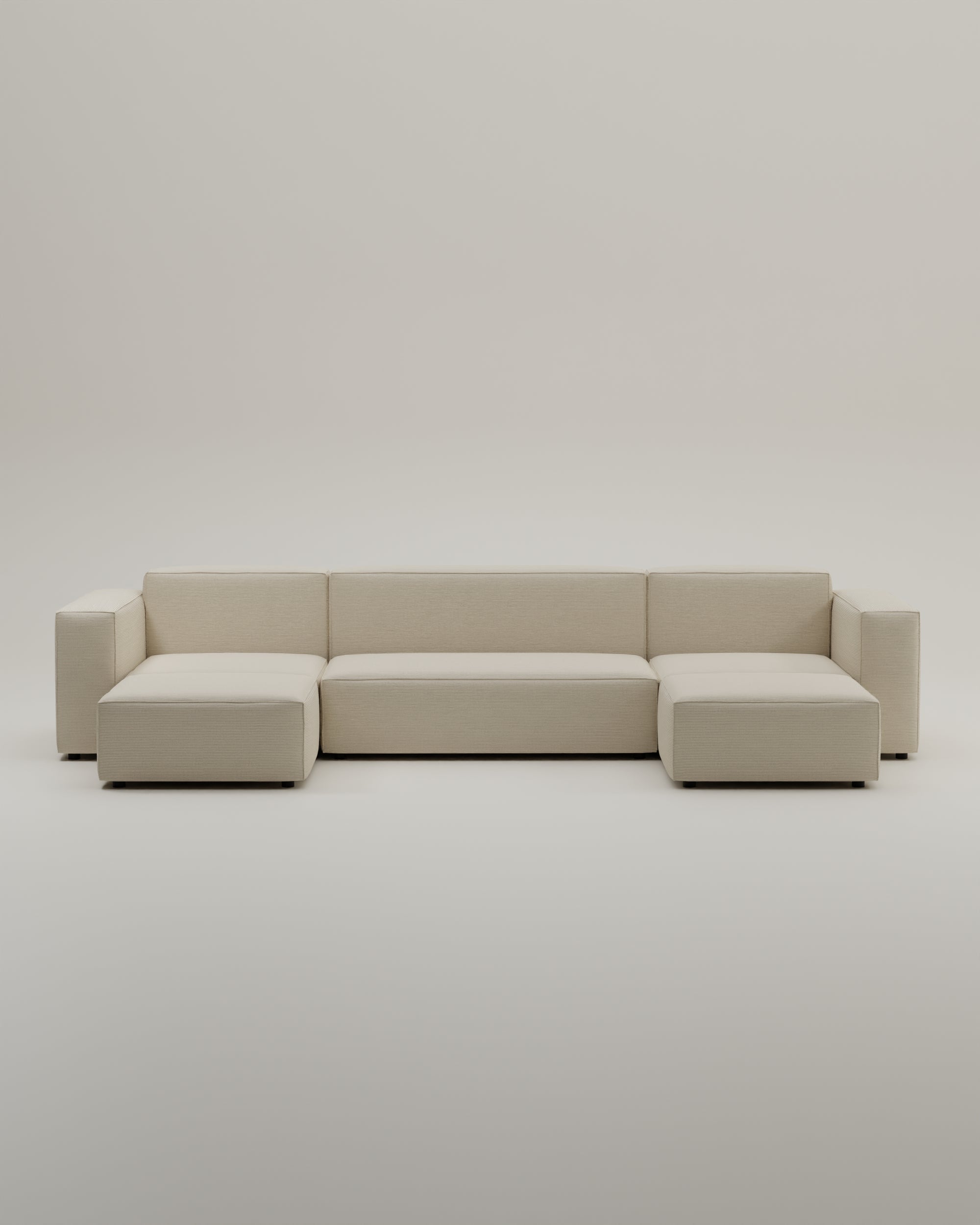 Modulares Sofa Harvey U-Form / Wohnlandschaft mit Schlaffunktion