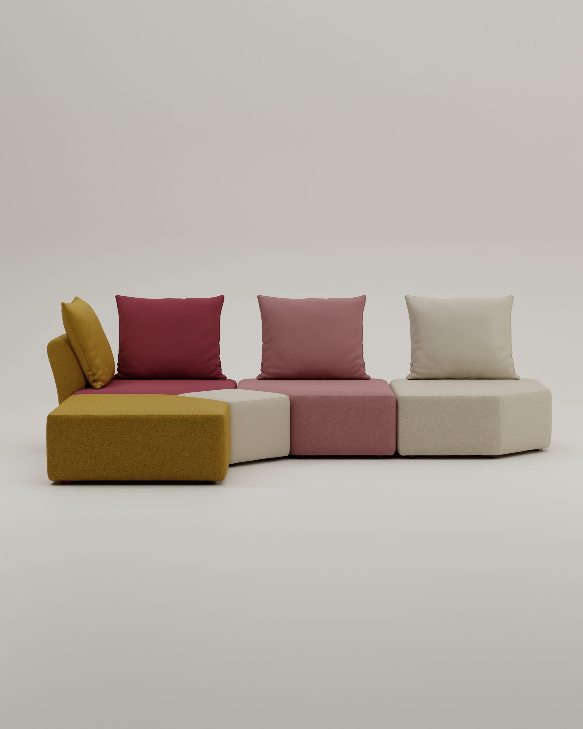 Special Edition Berry - Modular Sofa Katrina