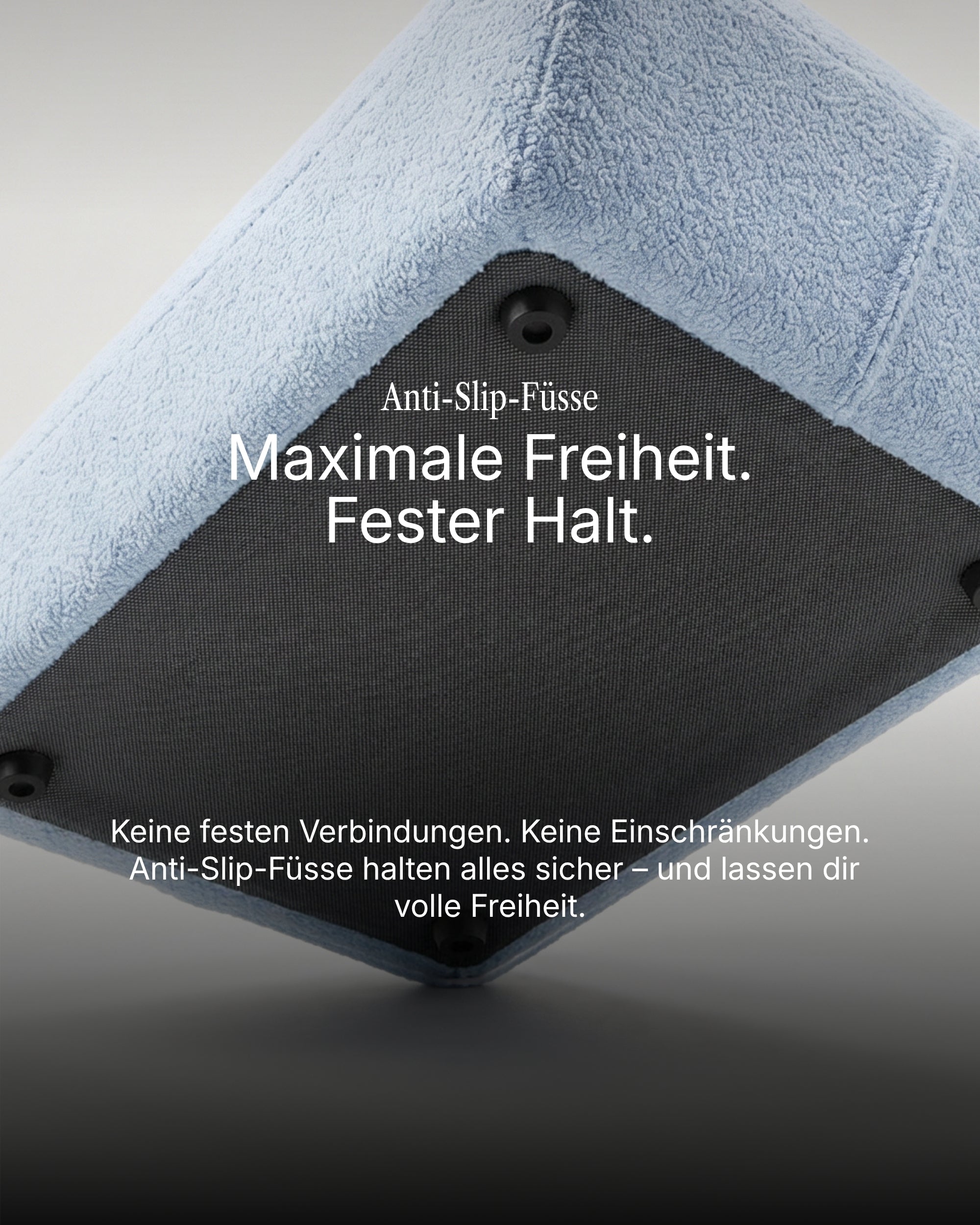 Modulares Sofa Luma 3-Sitzer mit Schlaffunktion