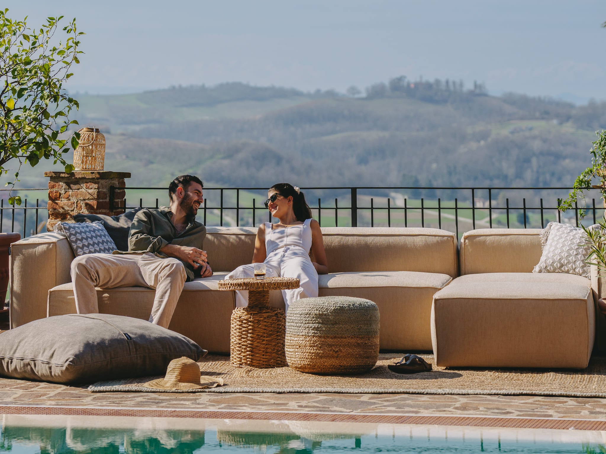 Outlet - Outdoor Modulares Sofa Harvey - Showroom Wien