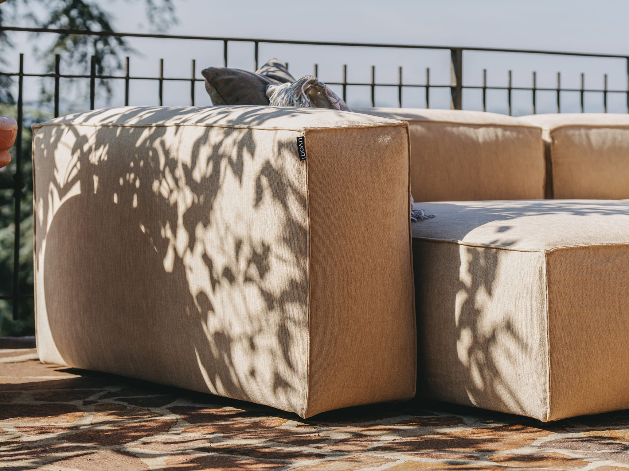 Outlet - Outdoor Modulares Sofa Harvey - Showroom Wien