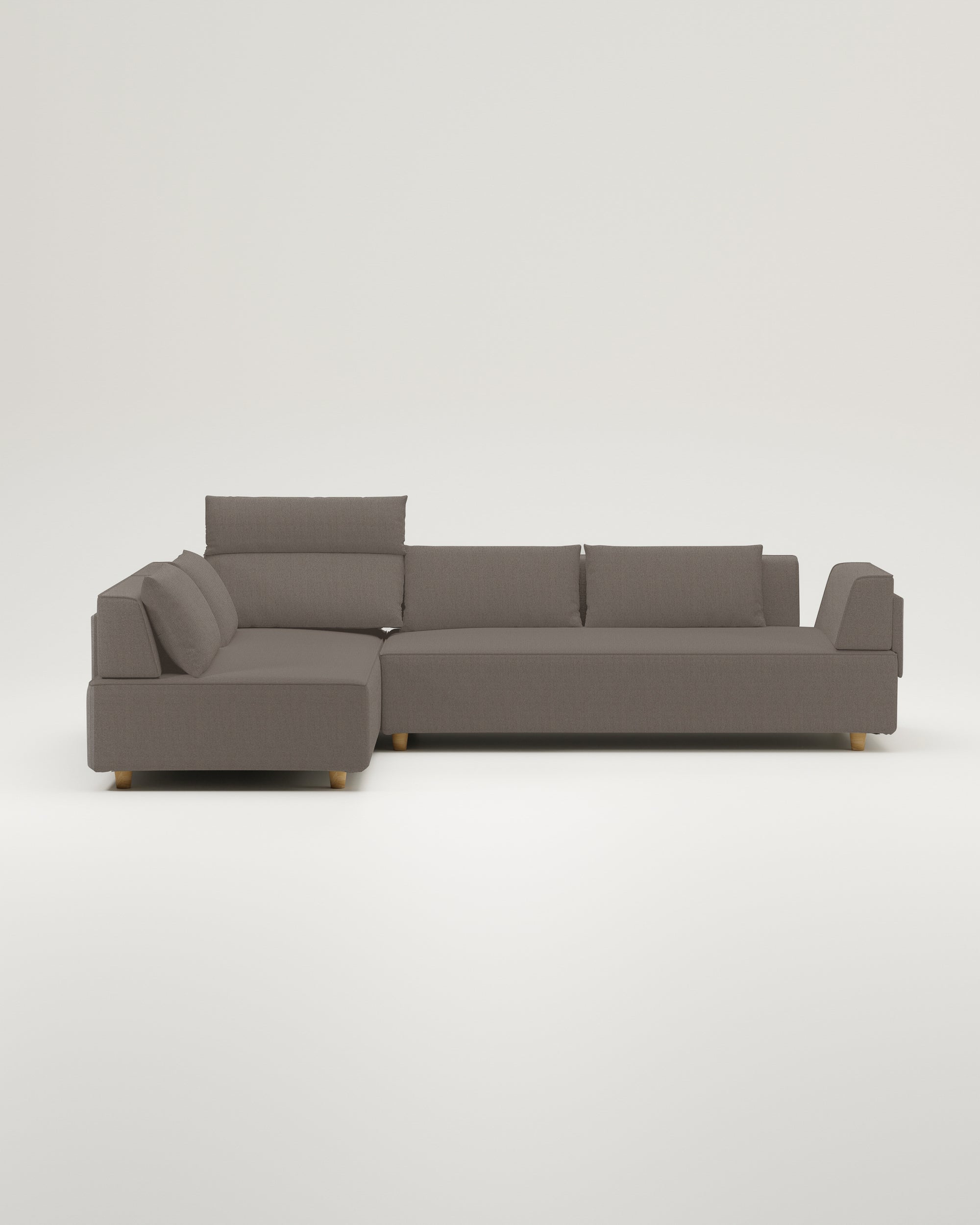 Modular sofa Louis 5-seater with sleeping function