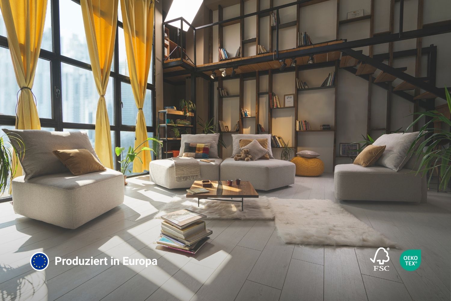 Outlet - Modulares Sofa Katrina mit Schlaffunktion