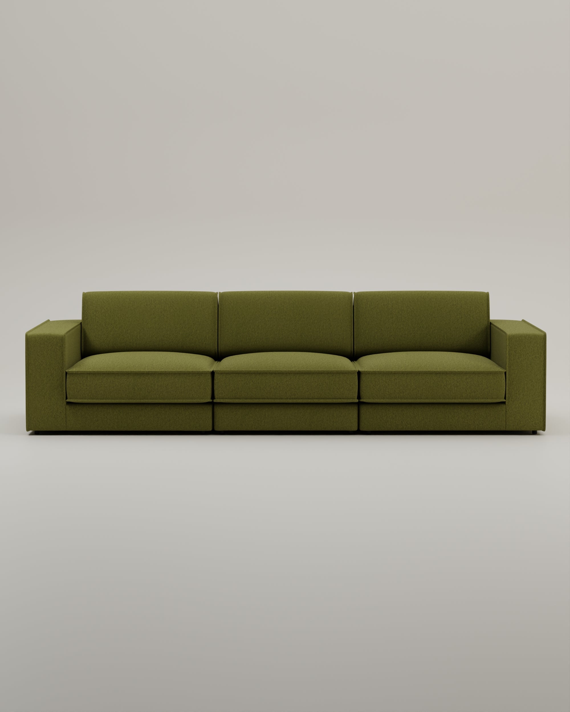 Modulares Sofa Terra 3-Sitzer mit Schlaffunktion