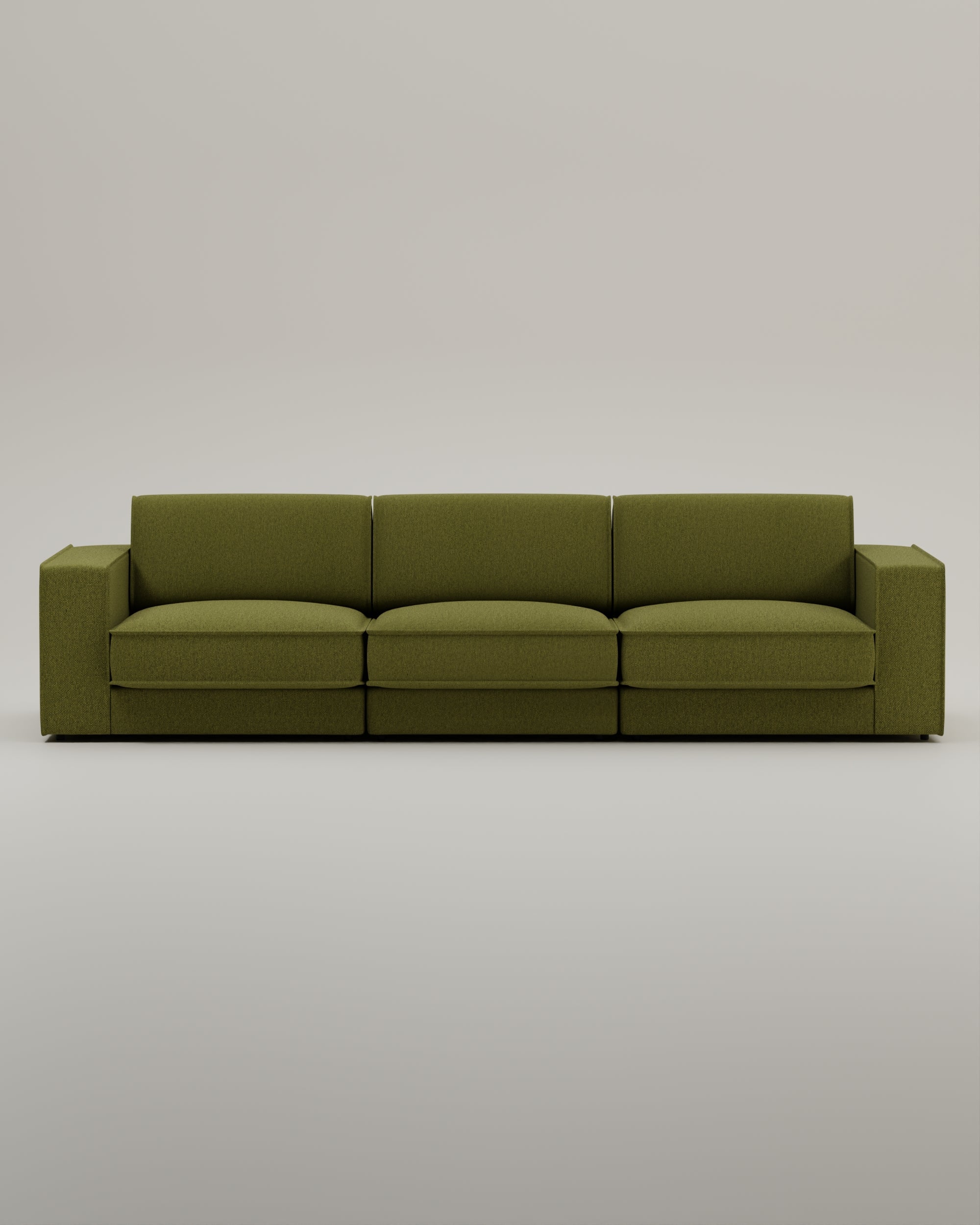 Modulares Sofa Terra 3-Sitzer mit Schlaffunktion