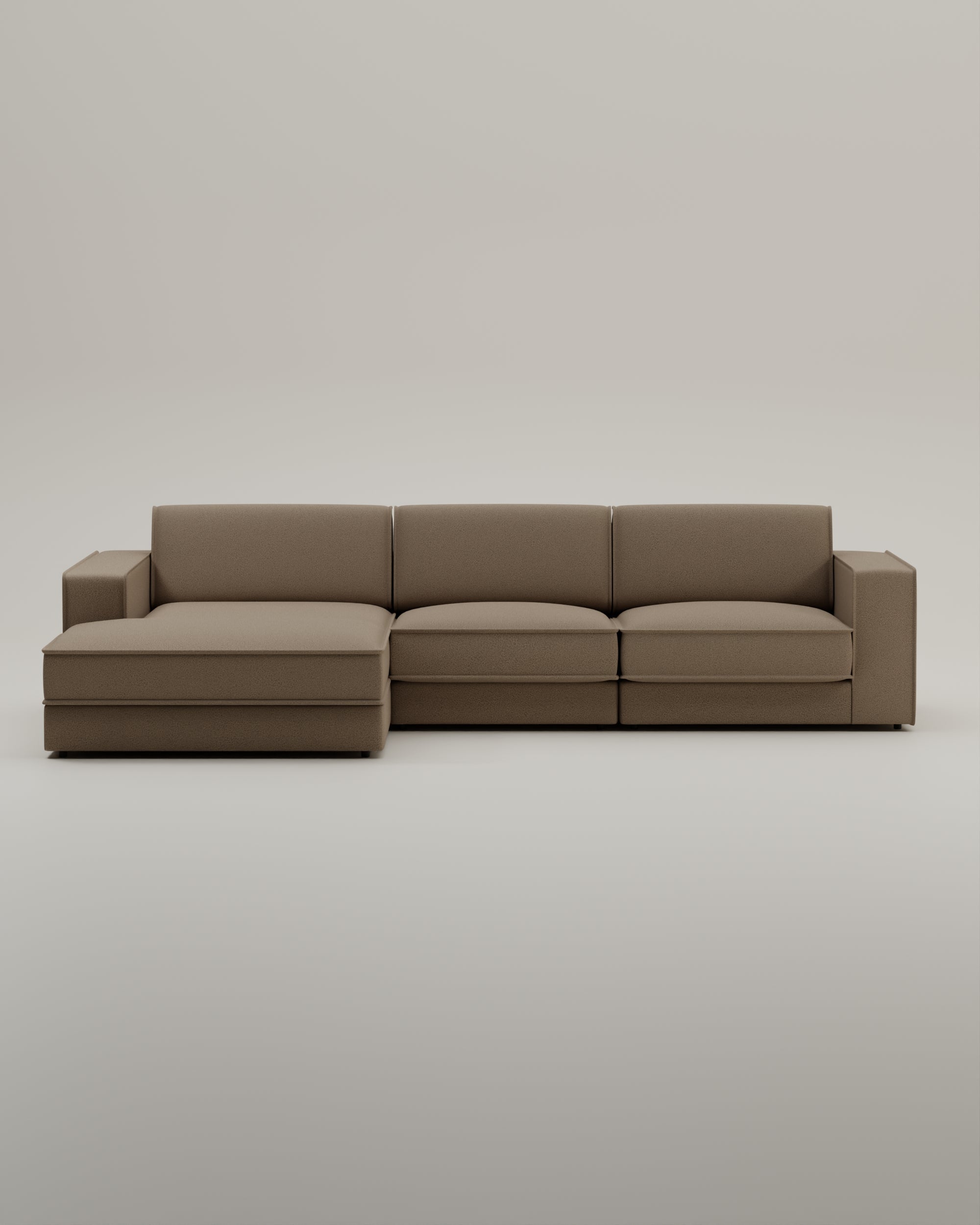 Modulares Sofa Terra L 4-Sitzer mit Schlaffunktion