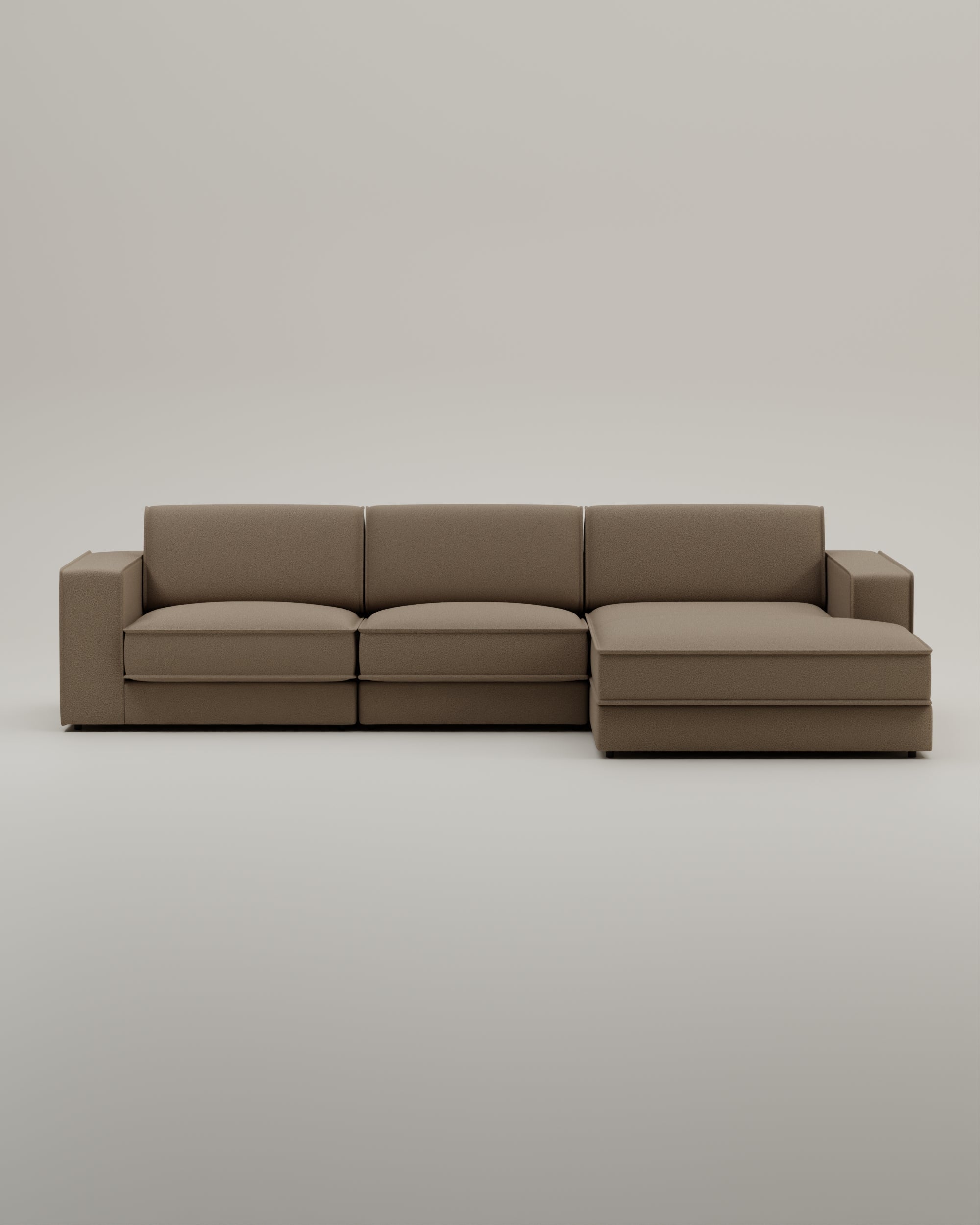 Modulares Sofa Terra L 4-Sitzer mit Schlaffunktion