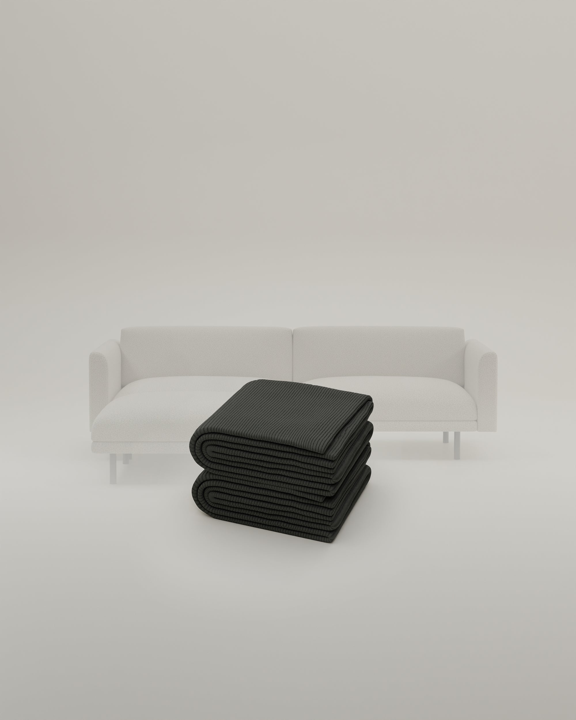 Fabric cover - Modular sofa Aera 2.5-seater with ottoman and sleeping function