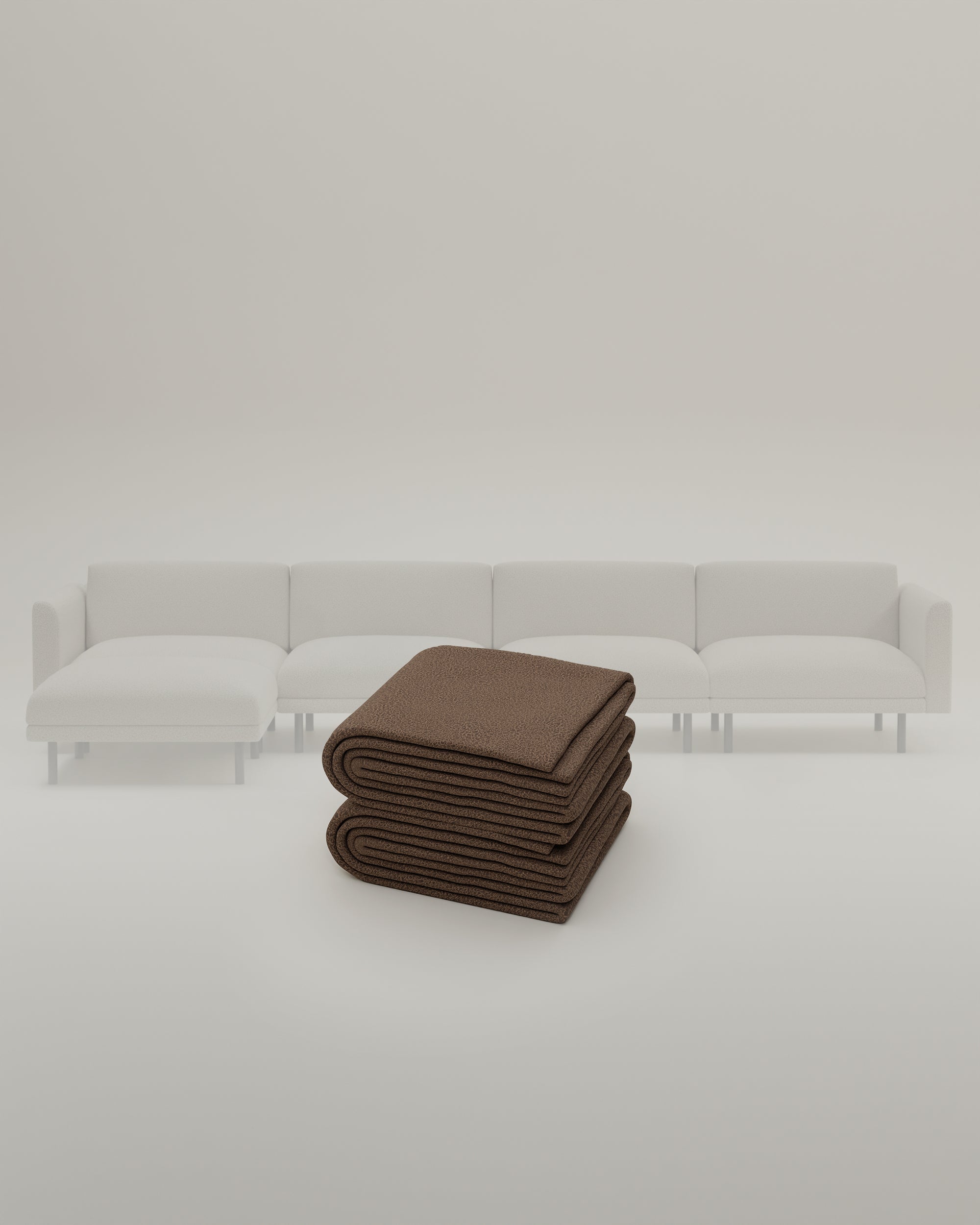 Fabric cover - Modular sofa Aera 5-seater with sleeping function