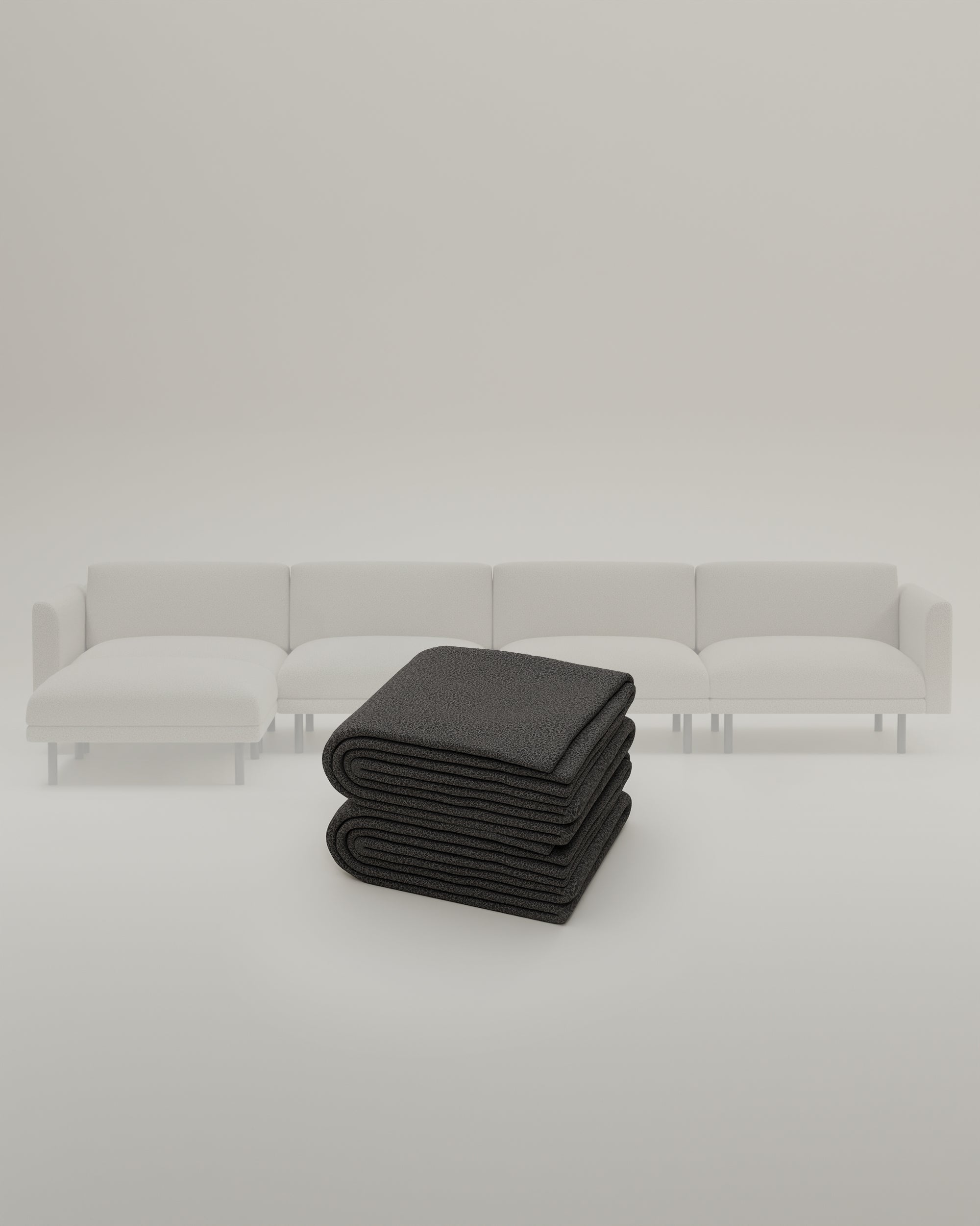 Fabric cover - Modular sofa Aera 5-seater with sleeping function