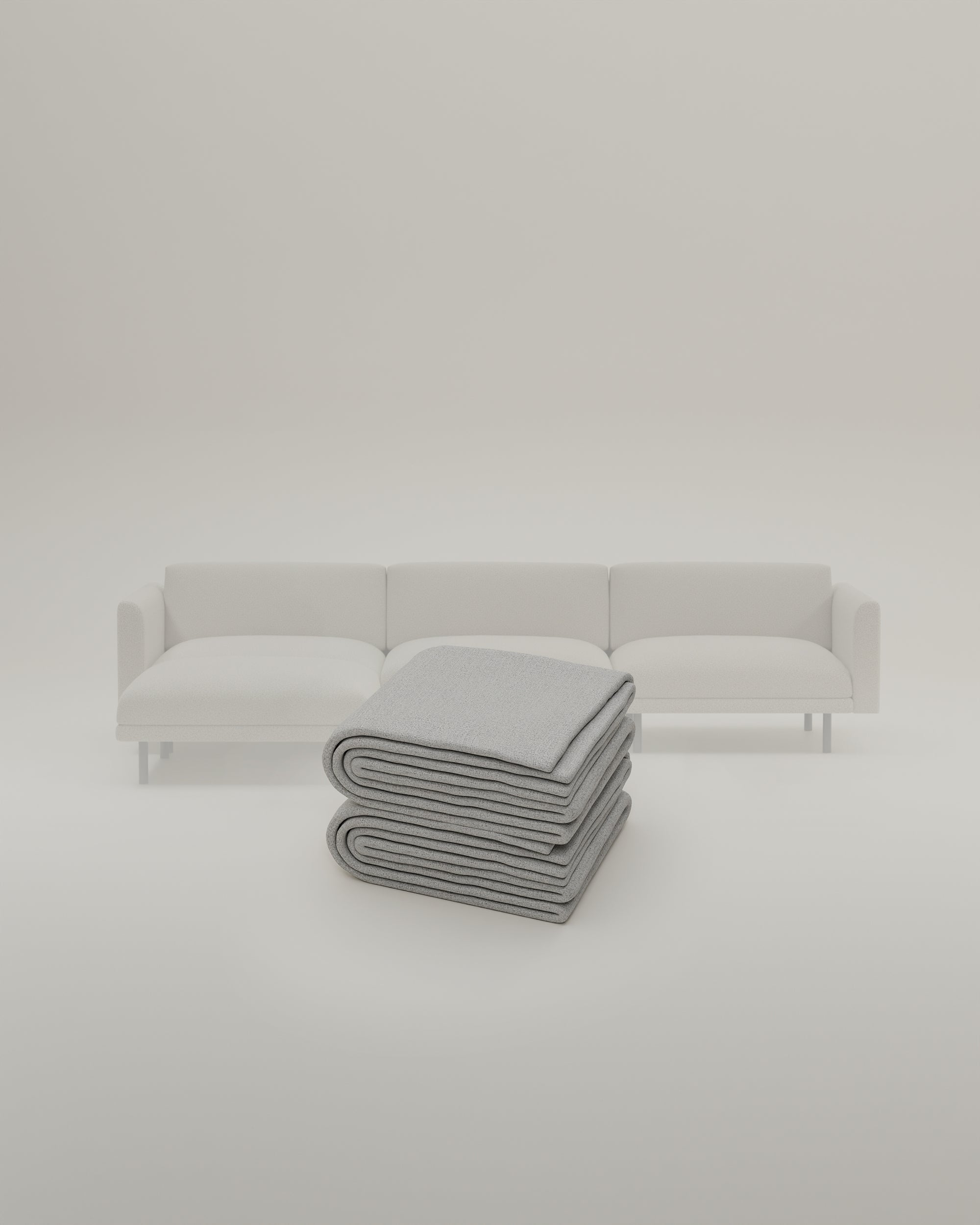 Fabric cover - Modular sofa Aera corner sofa with sleeping function