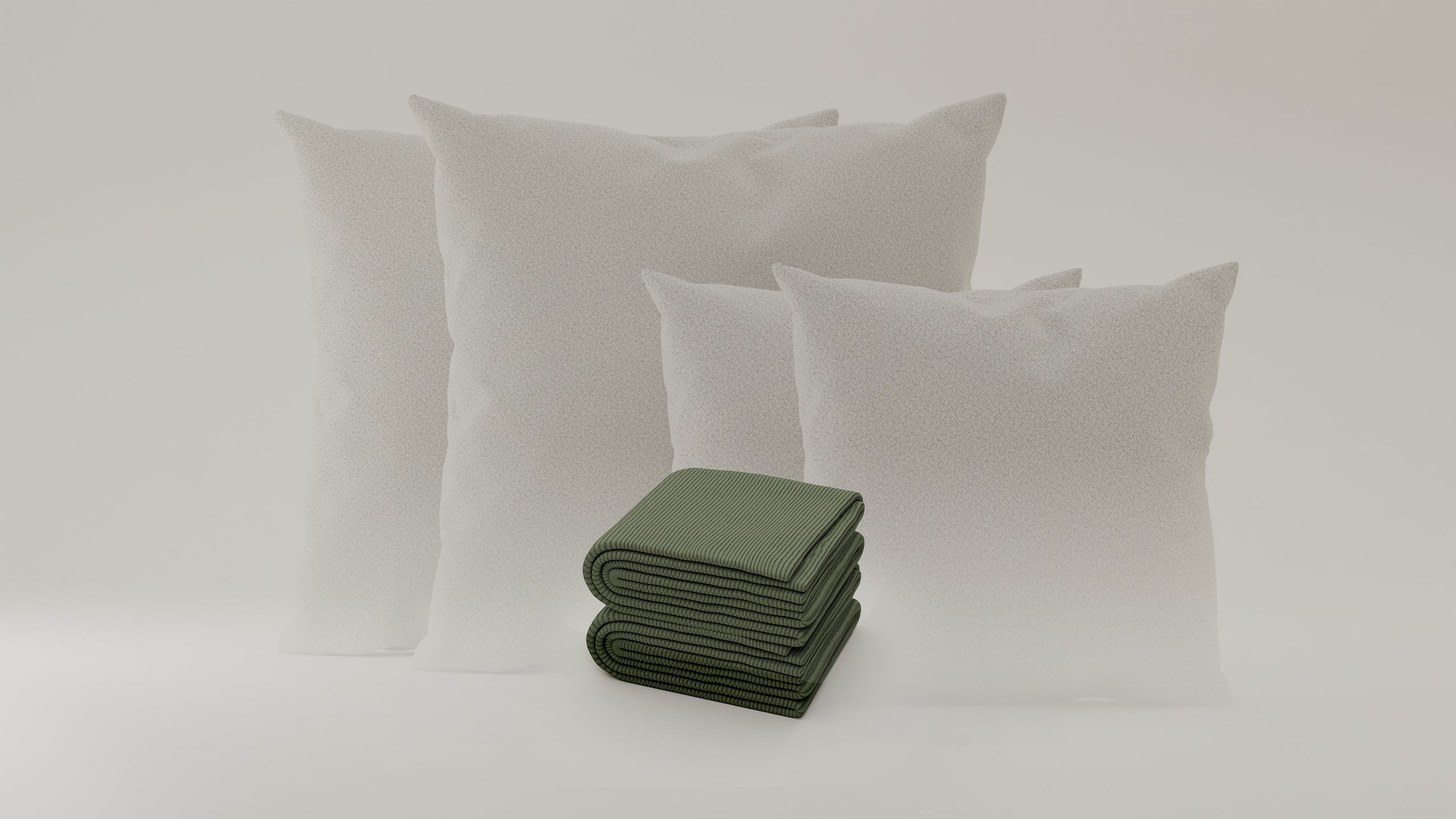 Stoffbezug - Kissen Set 3