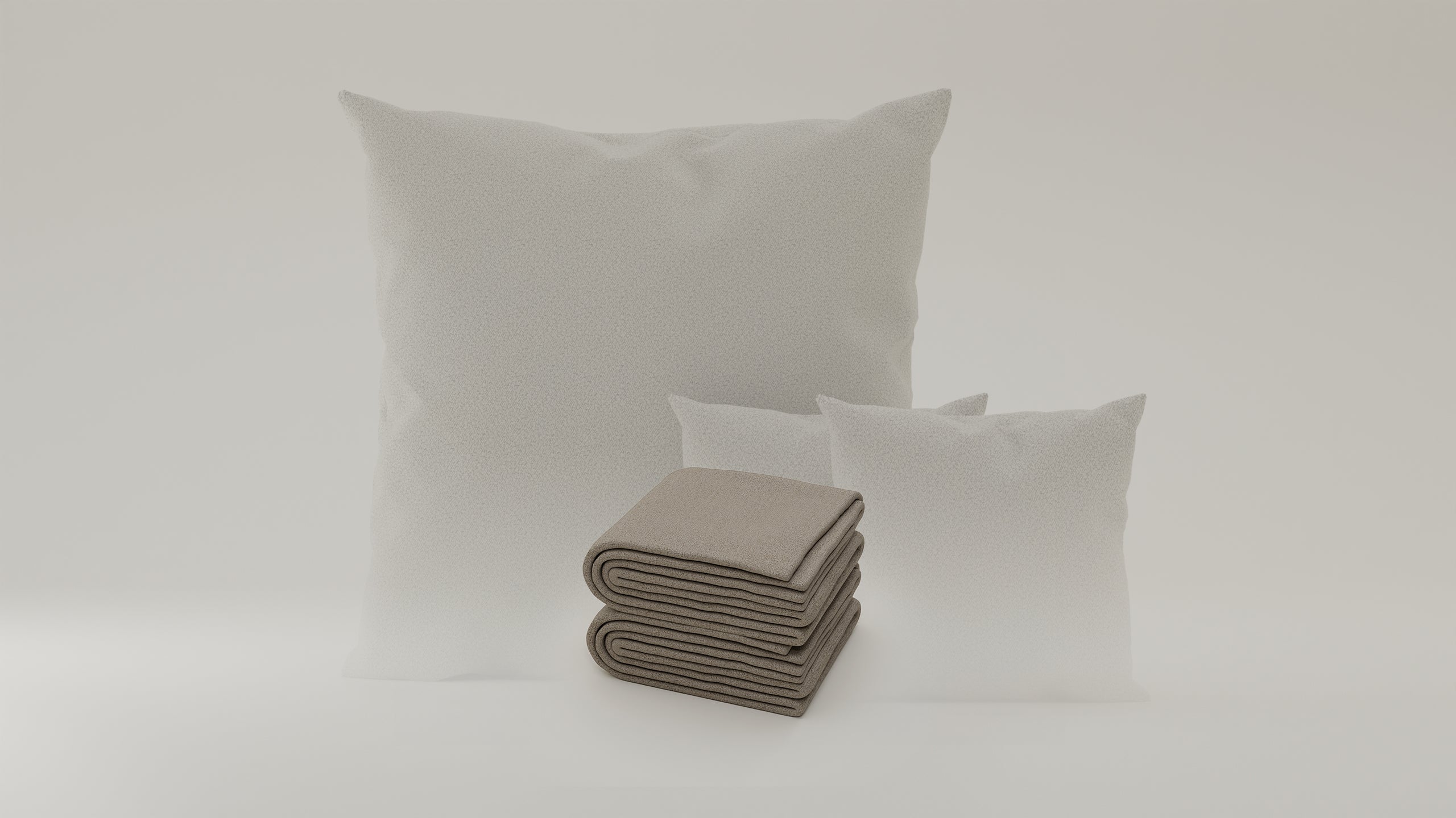 Fabric cover cushion set of 10